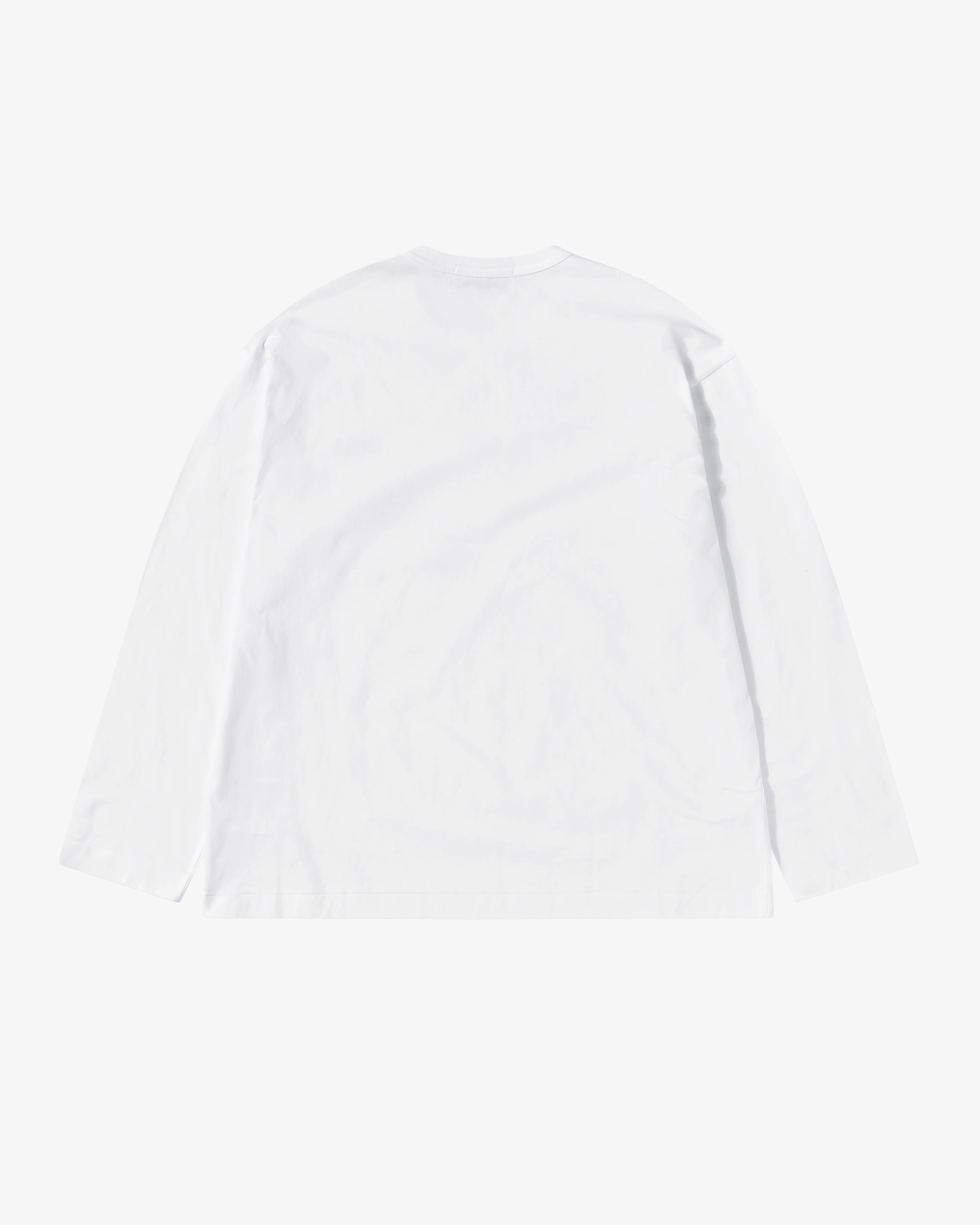CDG - Small Logo Longsleeve T-Shirt - (White)