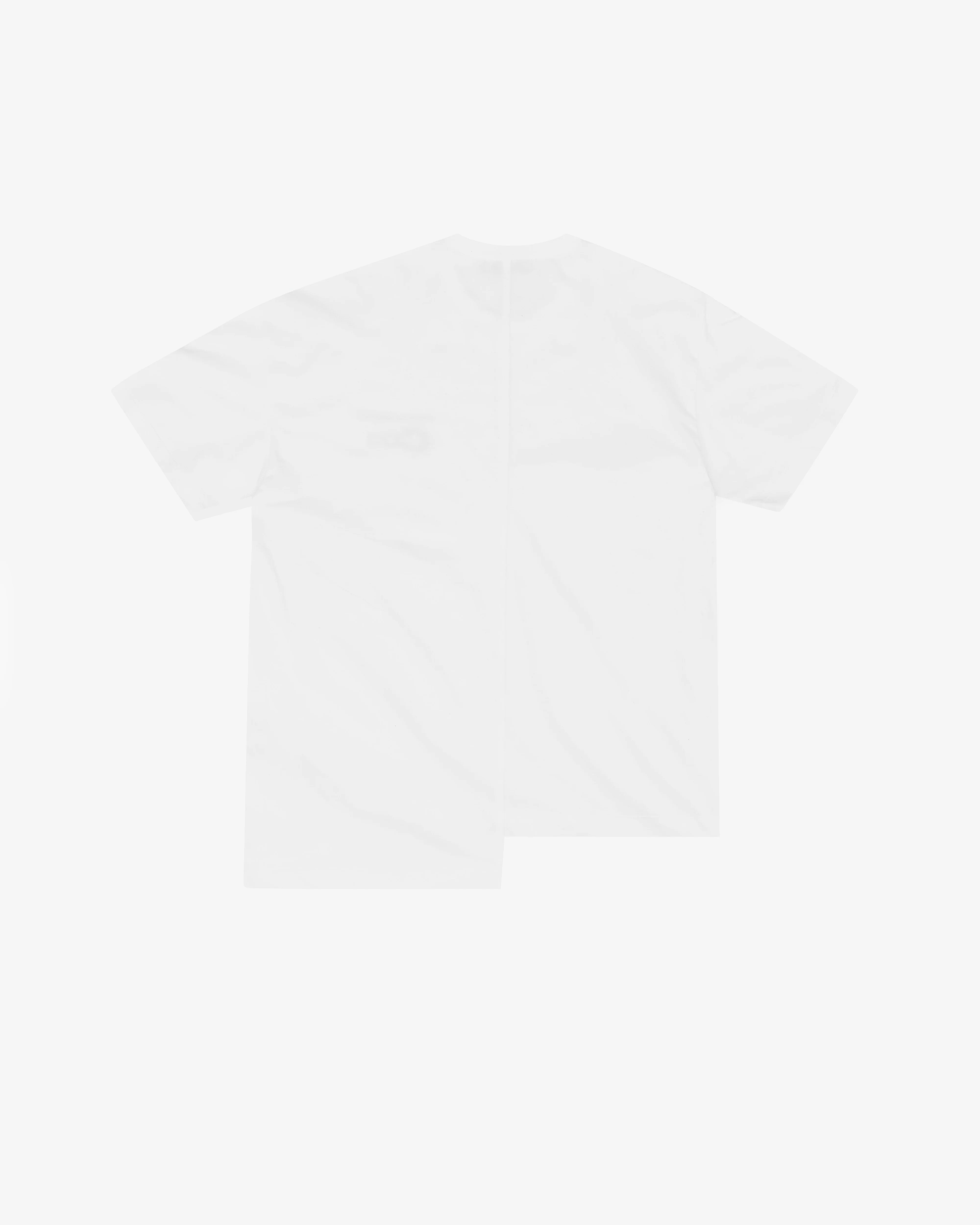 CDG - Men's Asymmetric Split T-Shirt - (White)