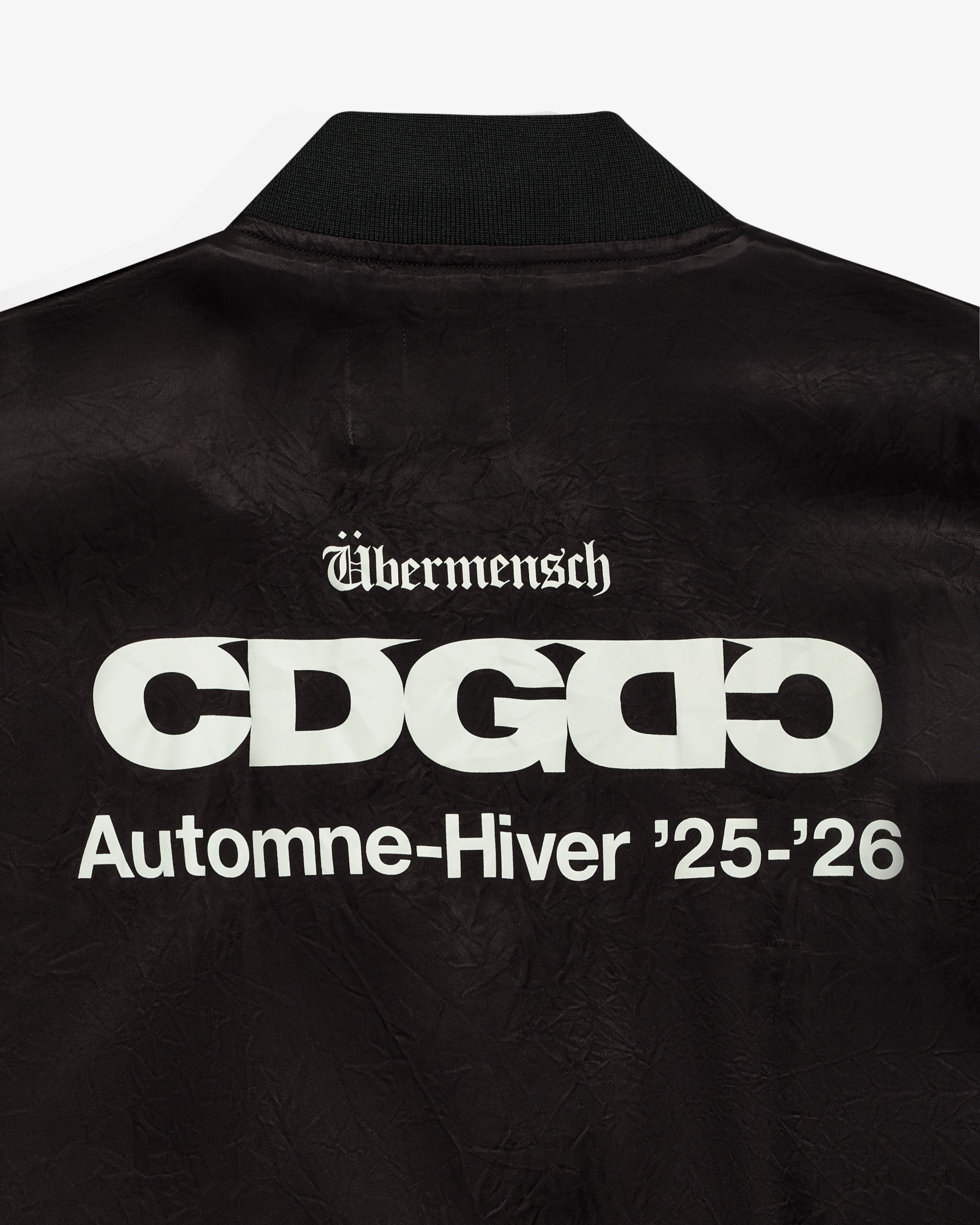 CDG - G-DRAGON Übermensch Longline Bomber Jacket - (Black)