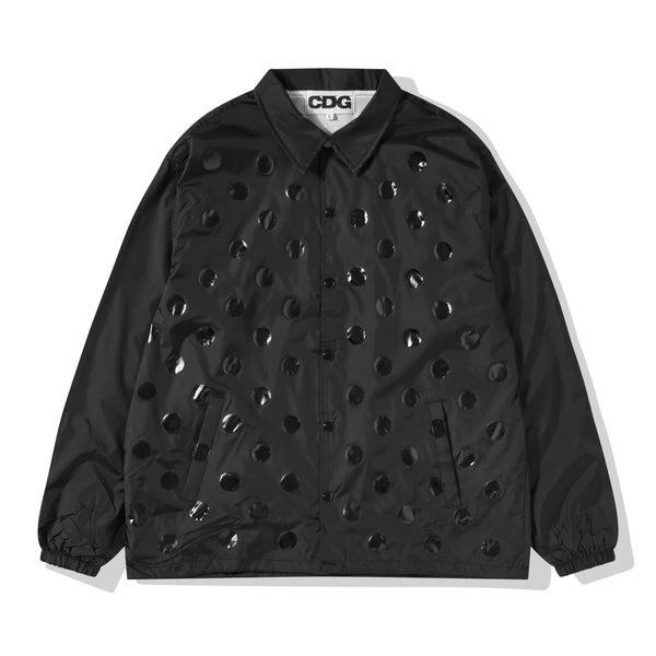 CDG - Polka Dot Coach Jacket - (Black)