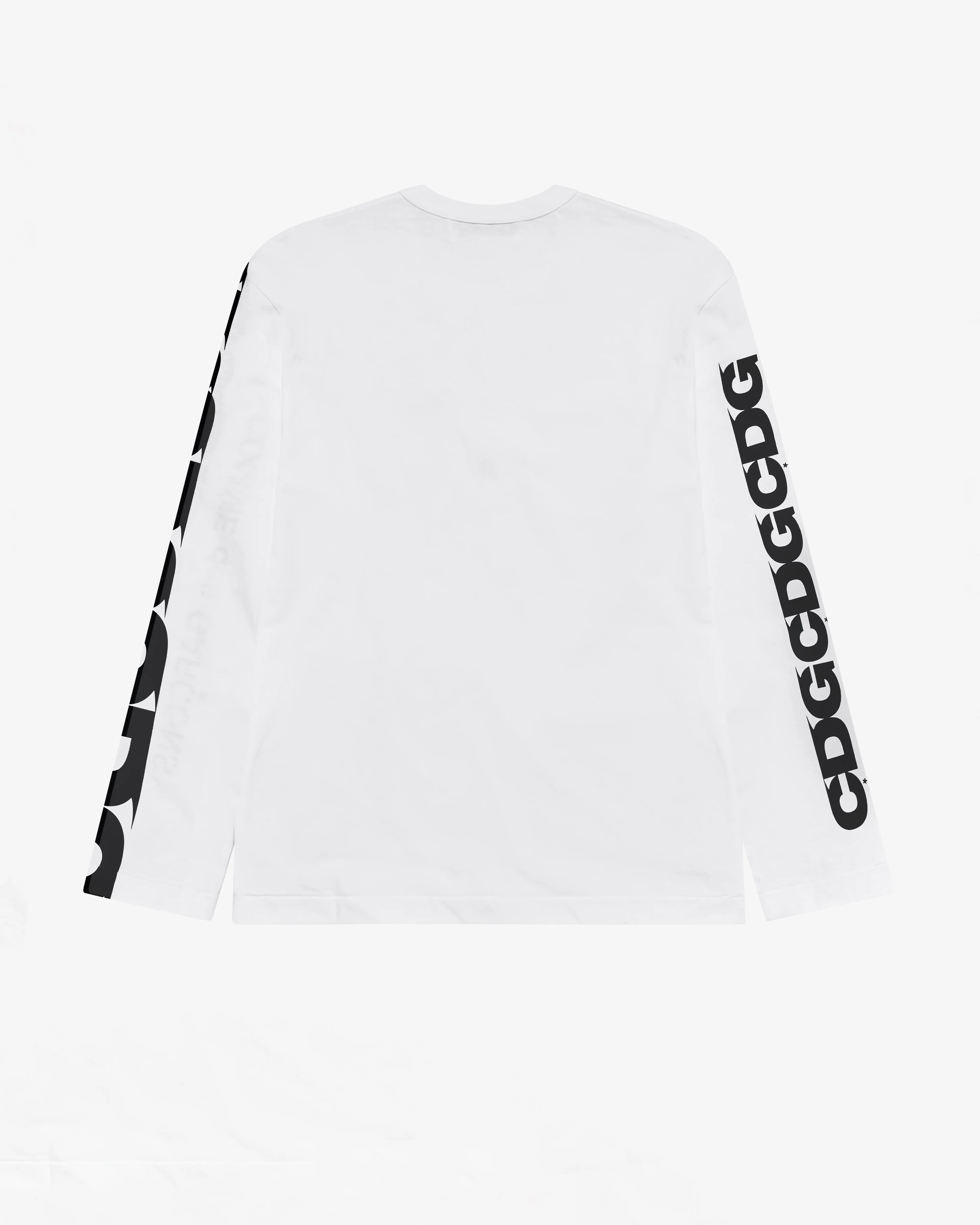 CDG - Long Sleeve T-Shirt - (White)