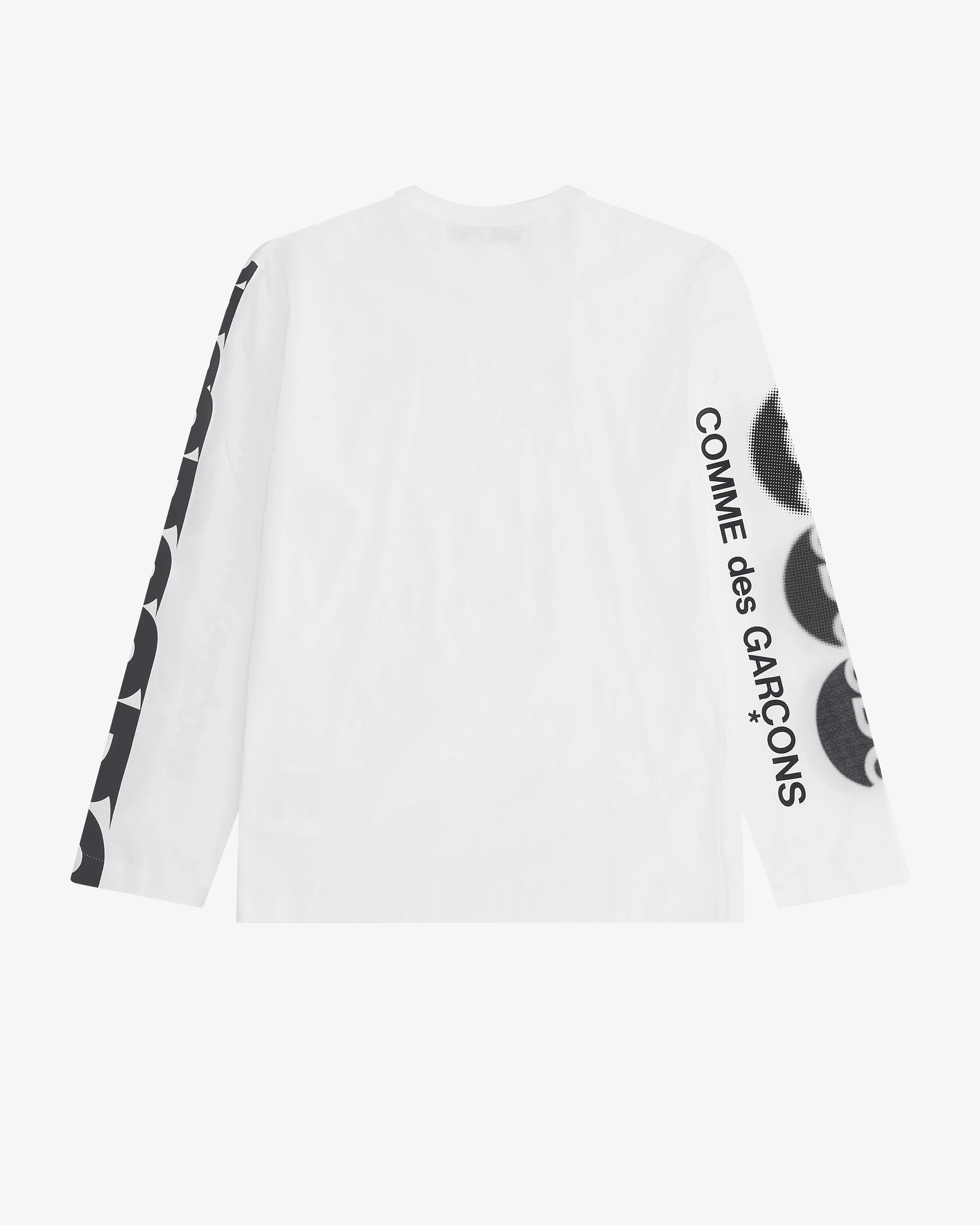 CDG - CDG Logo Long Sleeve T-Shirt - (White)