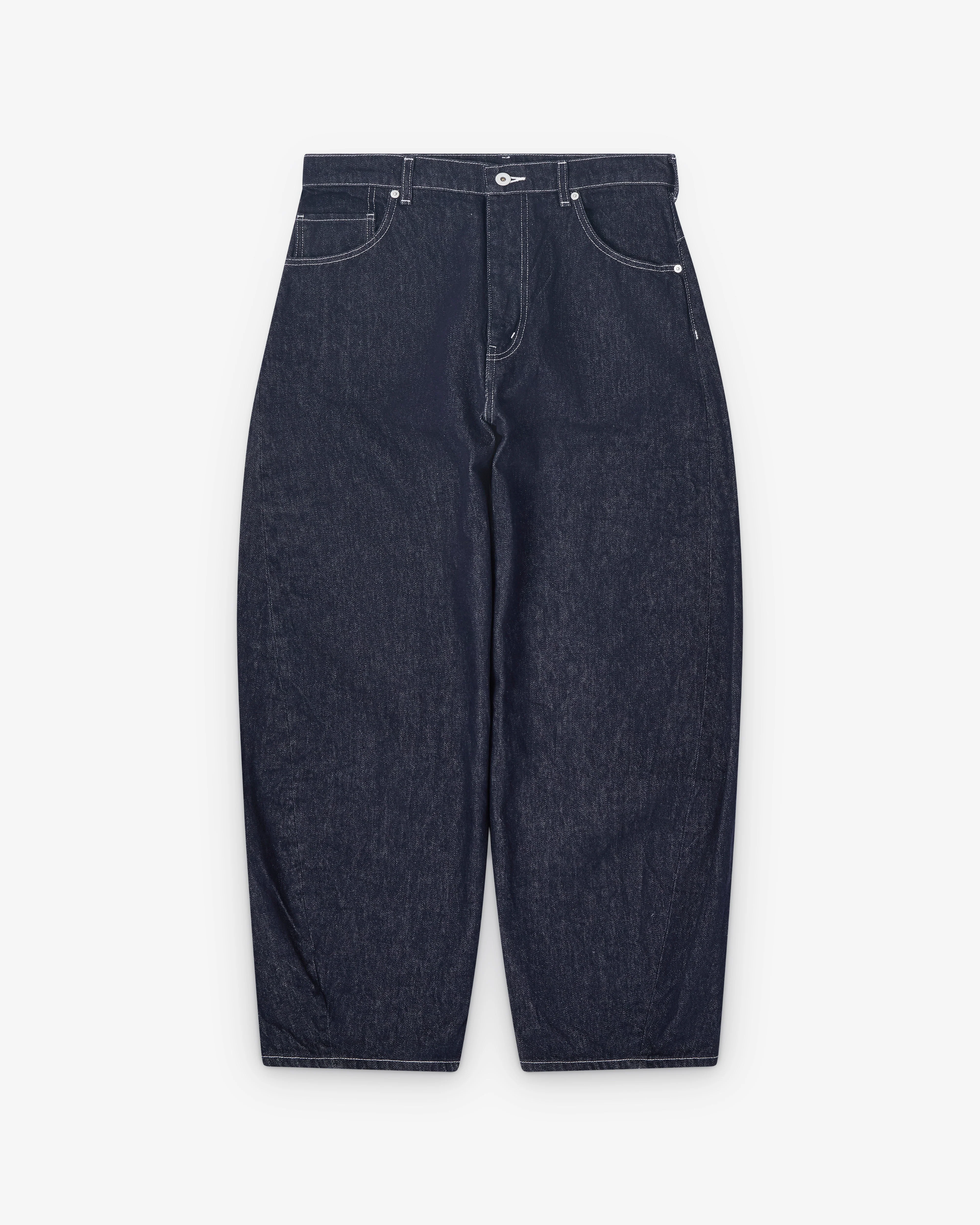 CDG Homme - Men's Barrel Denim Jeans - (Navy/White)