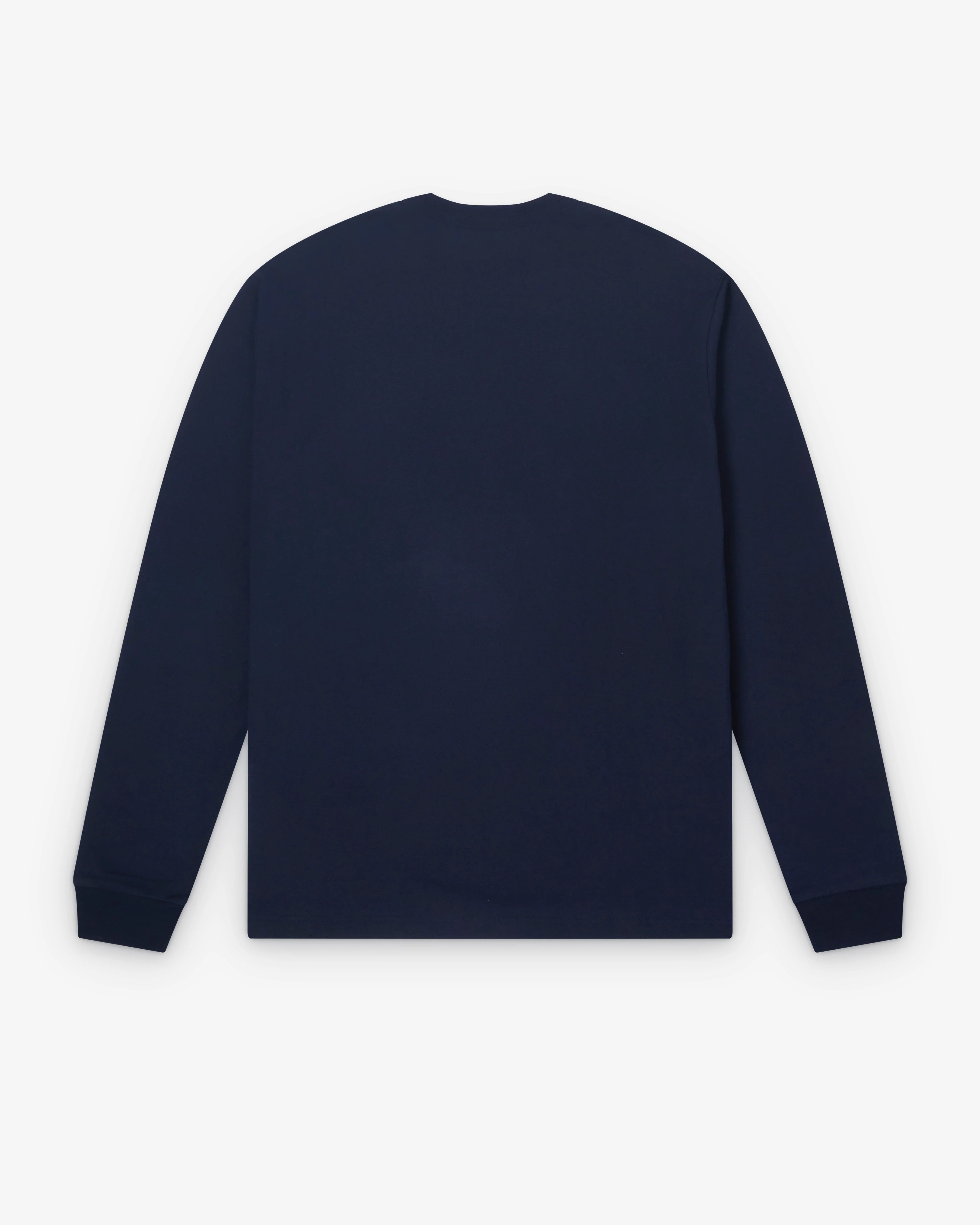 CDG Homme - Men's Long Sleeve Logo T-Shirt - (Navy)