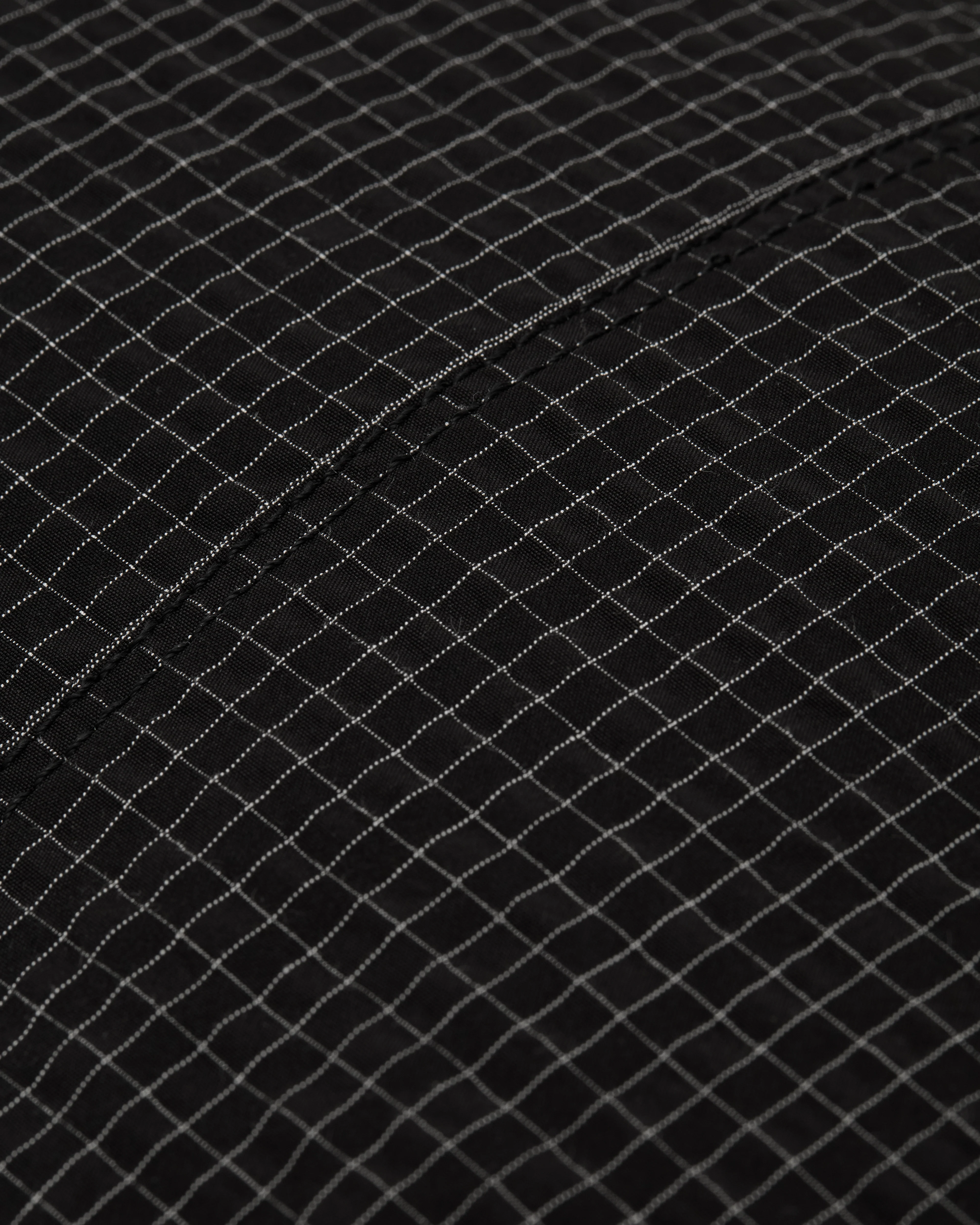 CDG Homme - Men's Check Sling Bag - (Black)