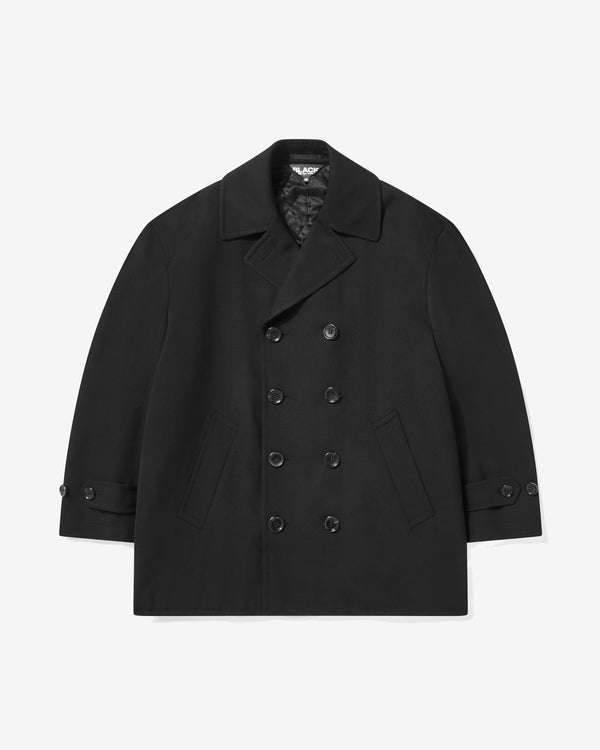 BLACK Comme des Garçons - Double Breasted Wool Coat - (Black)