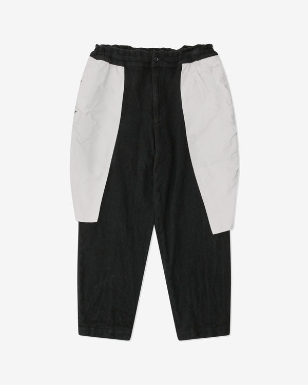 Black Comme des Garçons - Unisex Pocket Bag Pants - (Black)