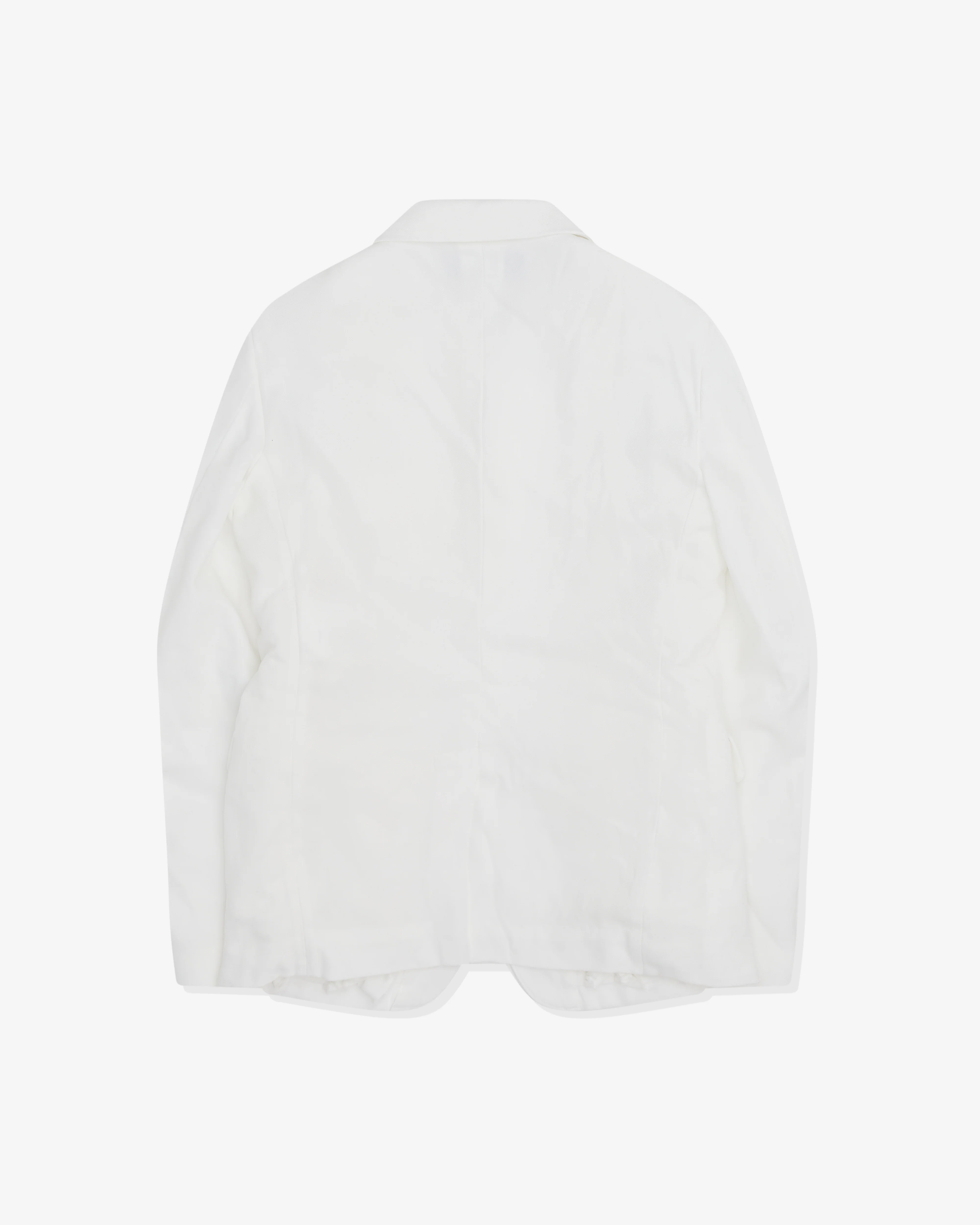 Black Comme des Garçons - Single Breasted Blazer - (White)