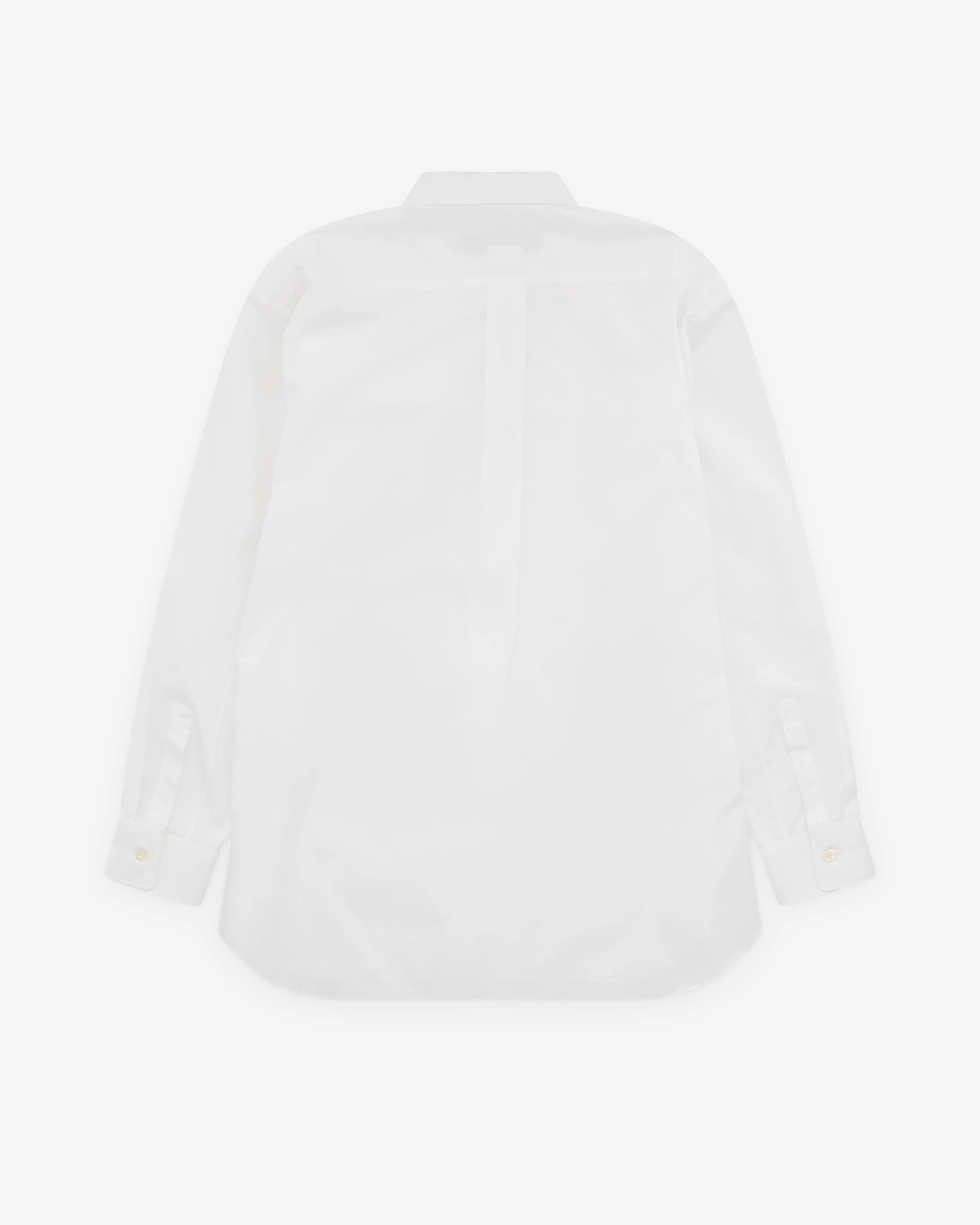 Black Comme des Garçons - Double Buckle Shirt - (White)
