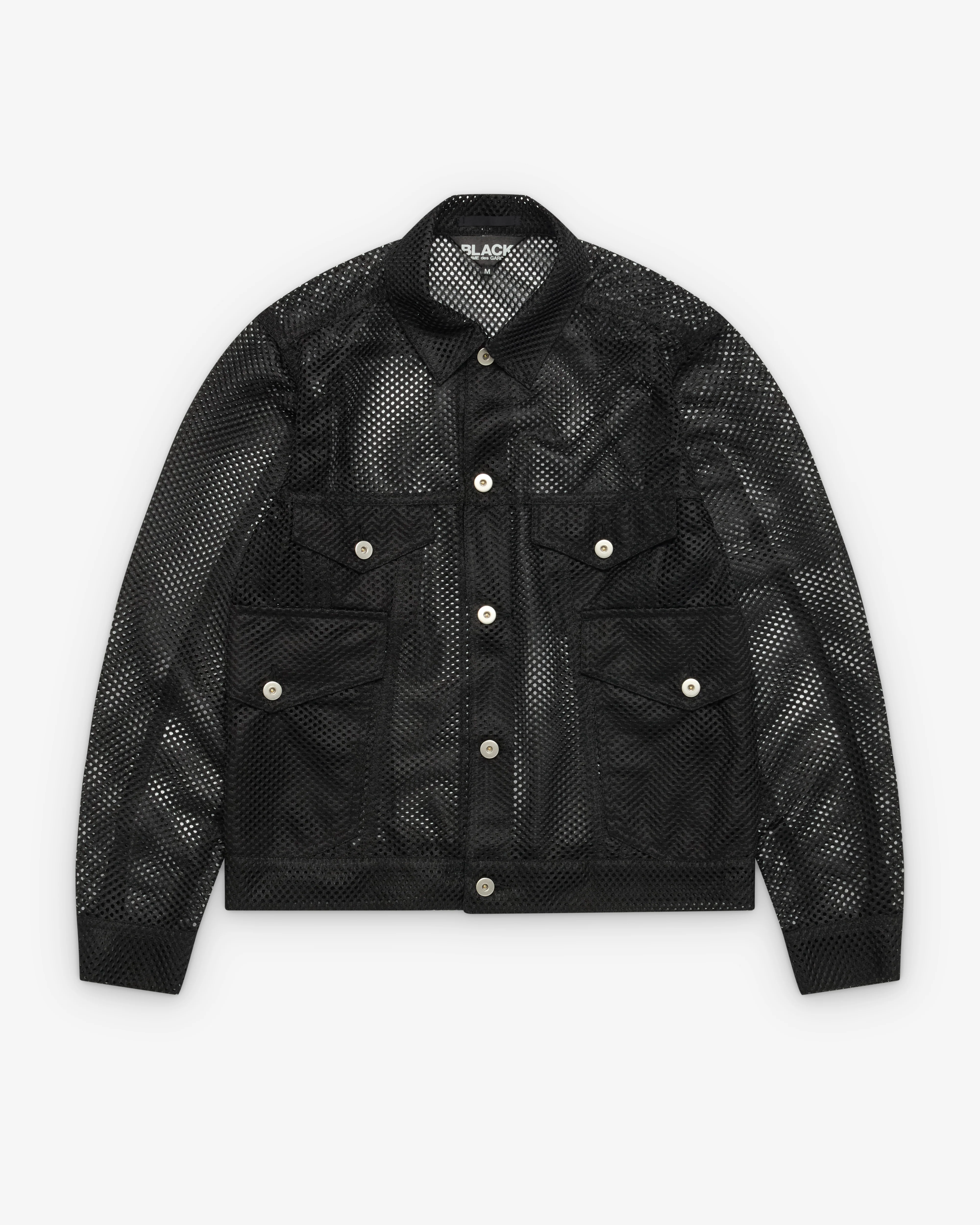 Black Comme des Garçons - Mesh Type 2 Jacket - (Black)