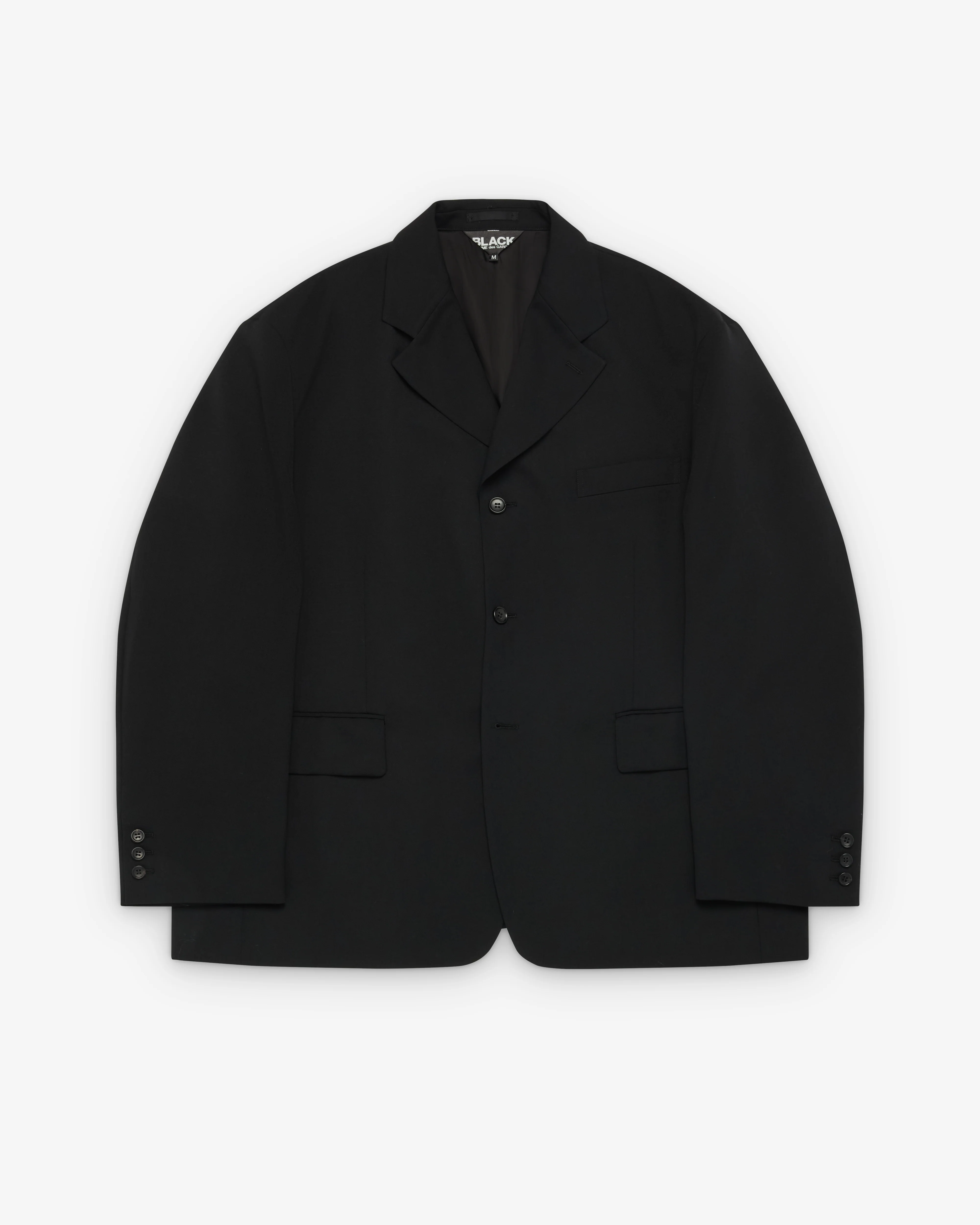 Black Comme des Garçons - Boxy Fit Blazer - (Black)