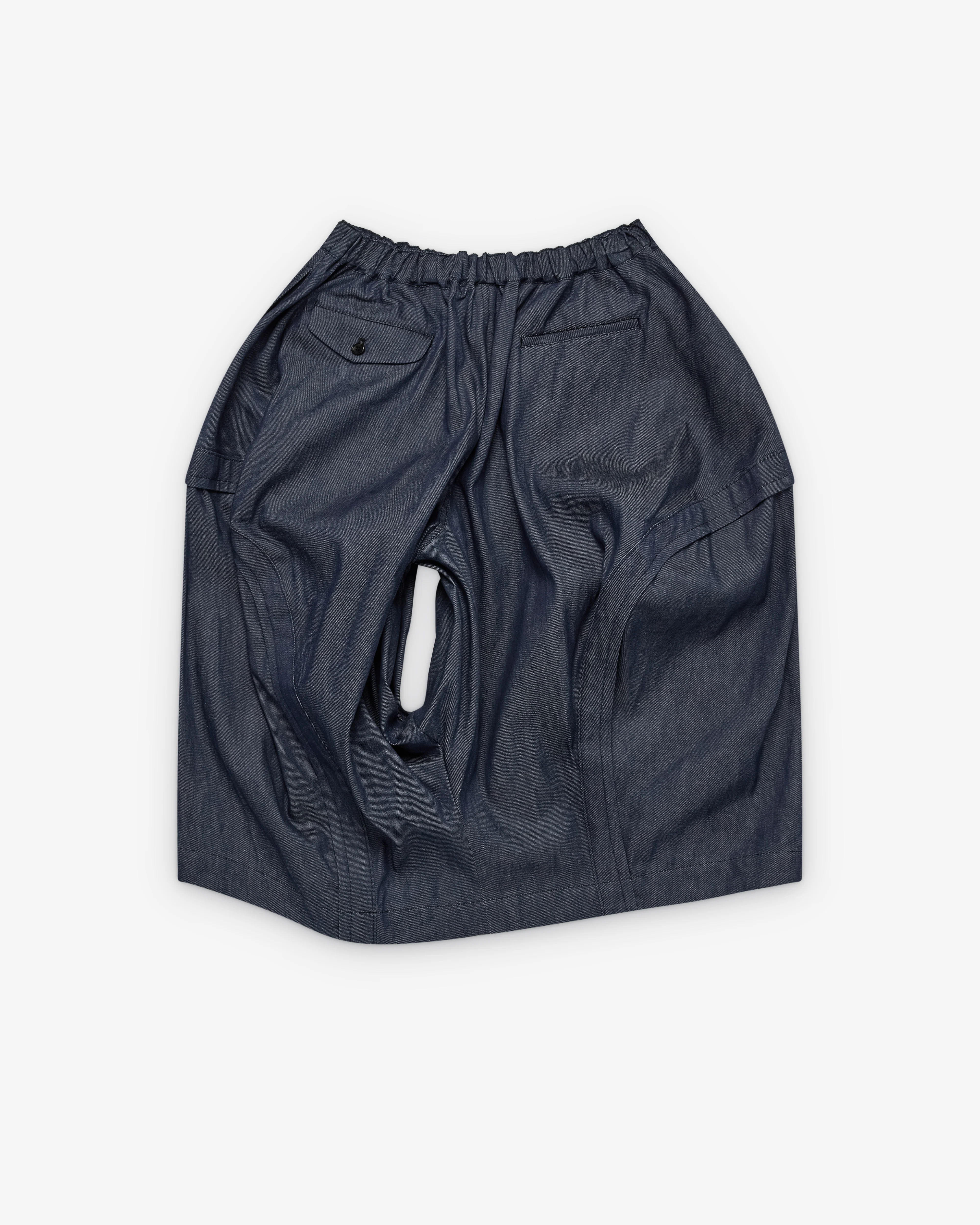 Black Comme des Garçons - Denim Cut Out Trousers - (Indigo)
