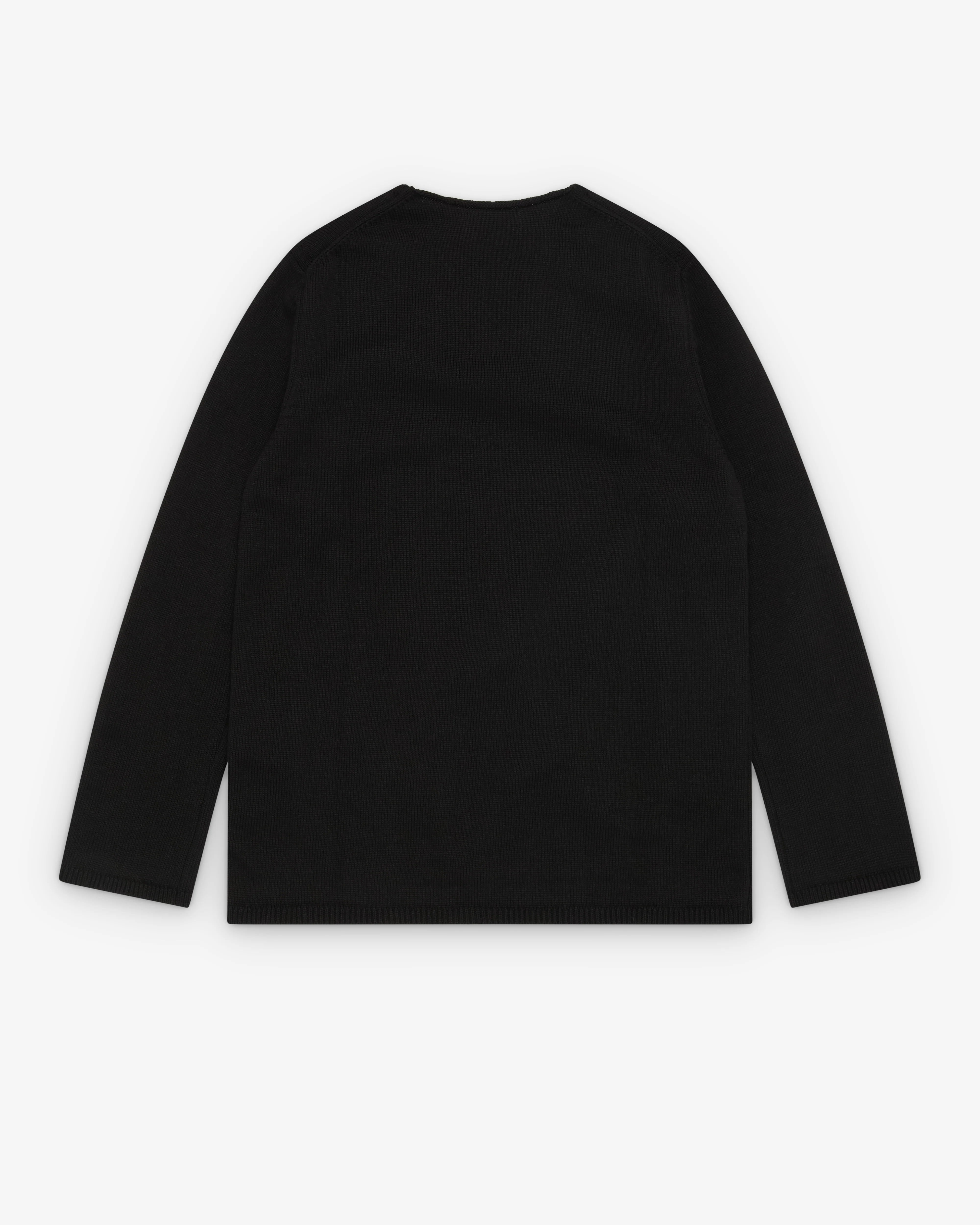 Black Comme des Garçons - Cut Out Sweater - (Black)