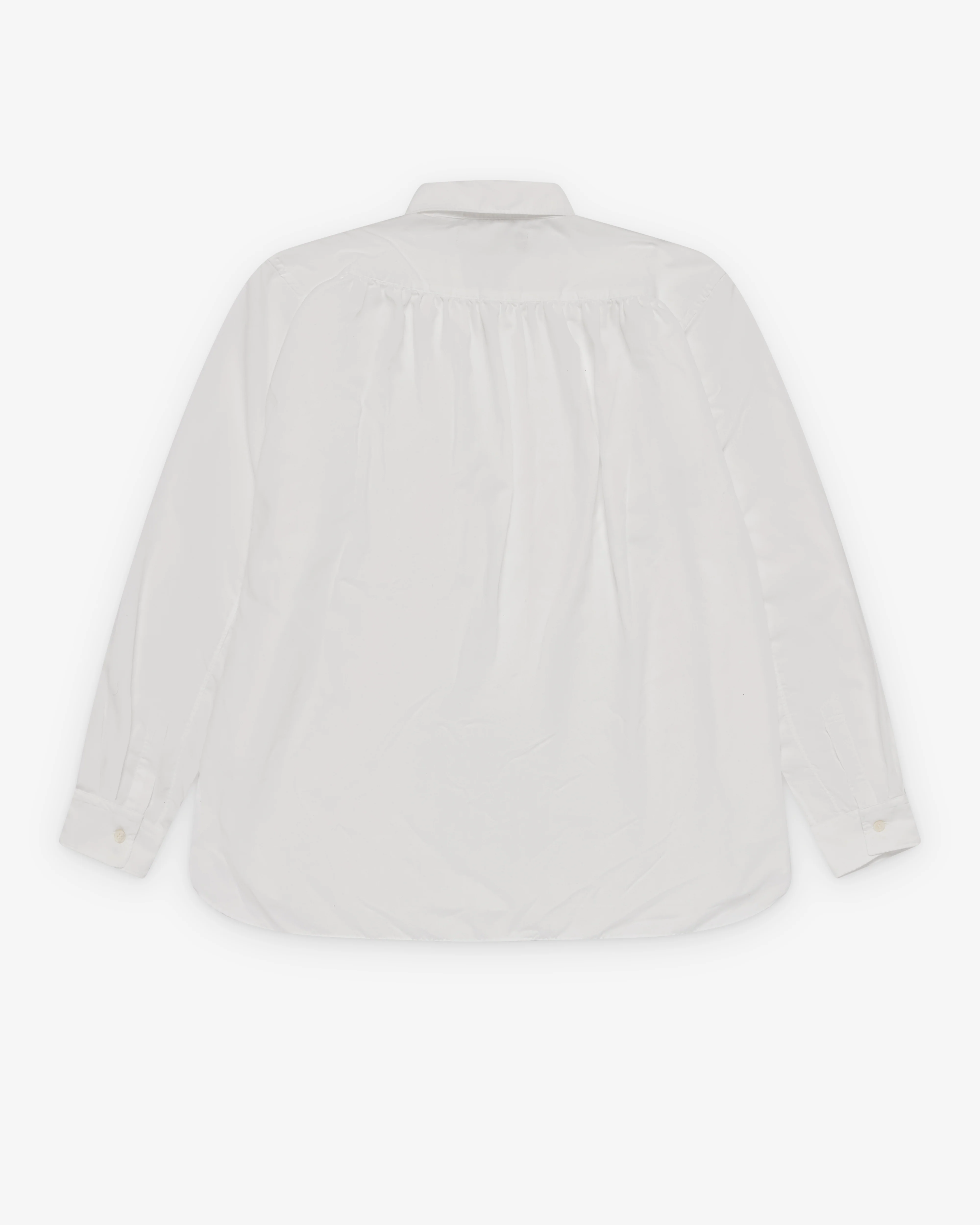 Black Comme des Garçons - Pleated Shirt - (White)
