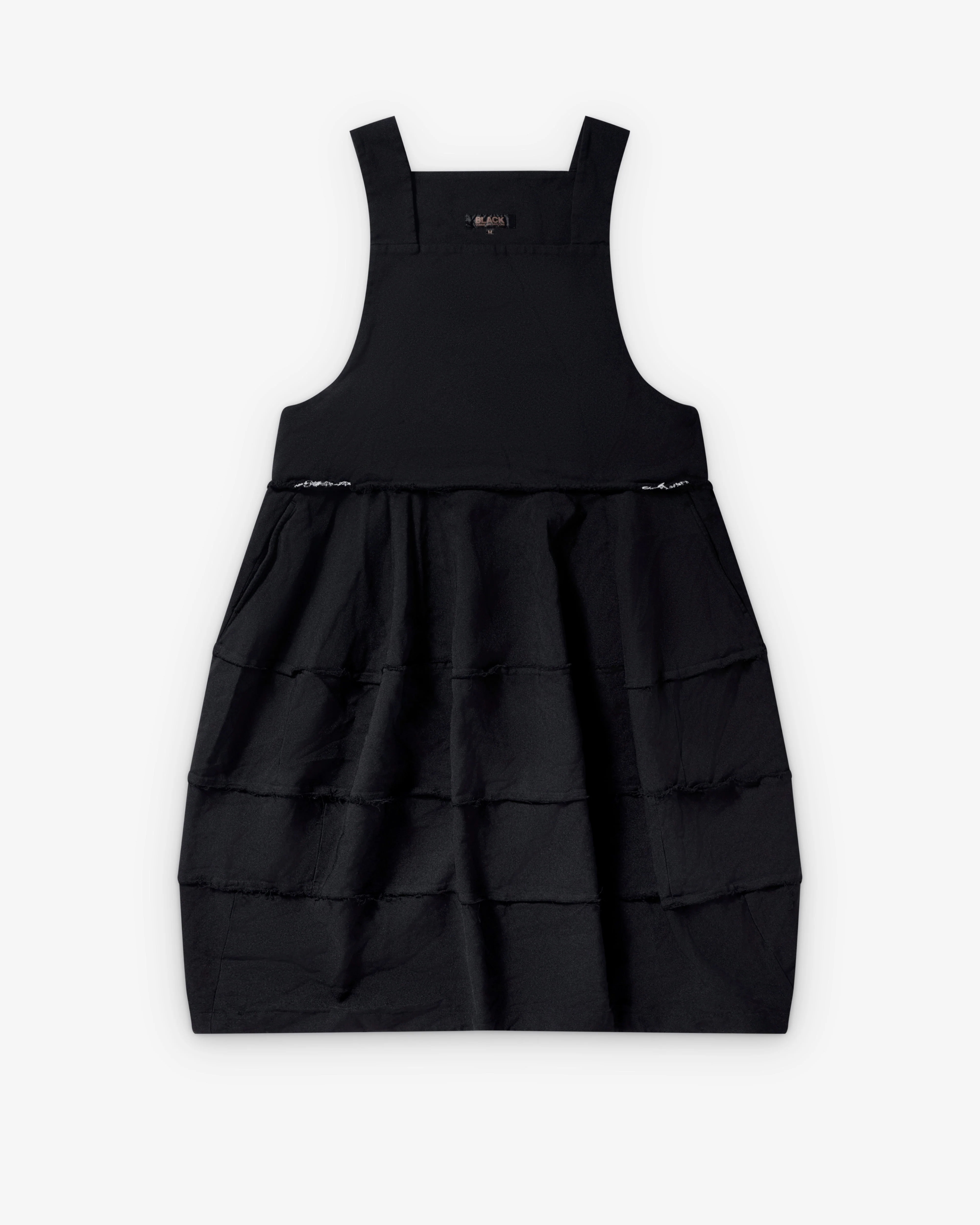 Black Comme des Garçons -  Pinafore Dress - (Black)
