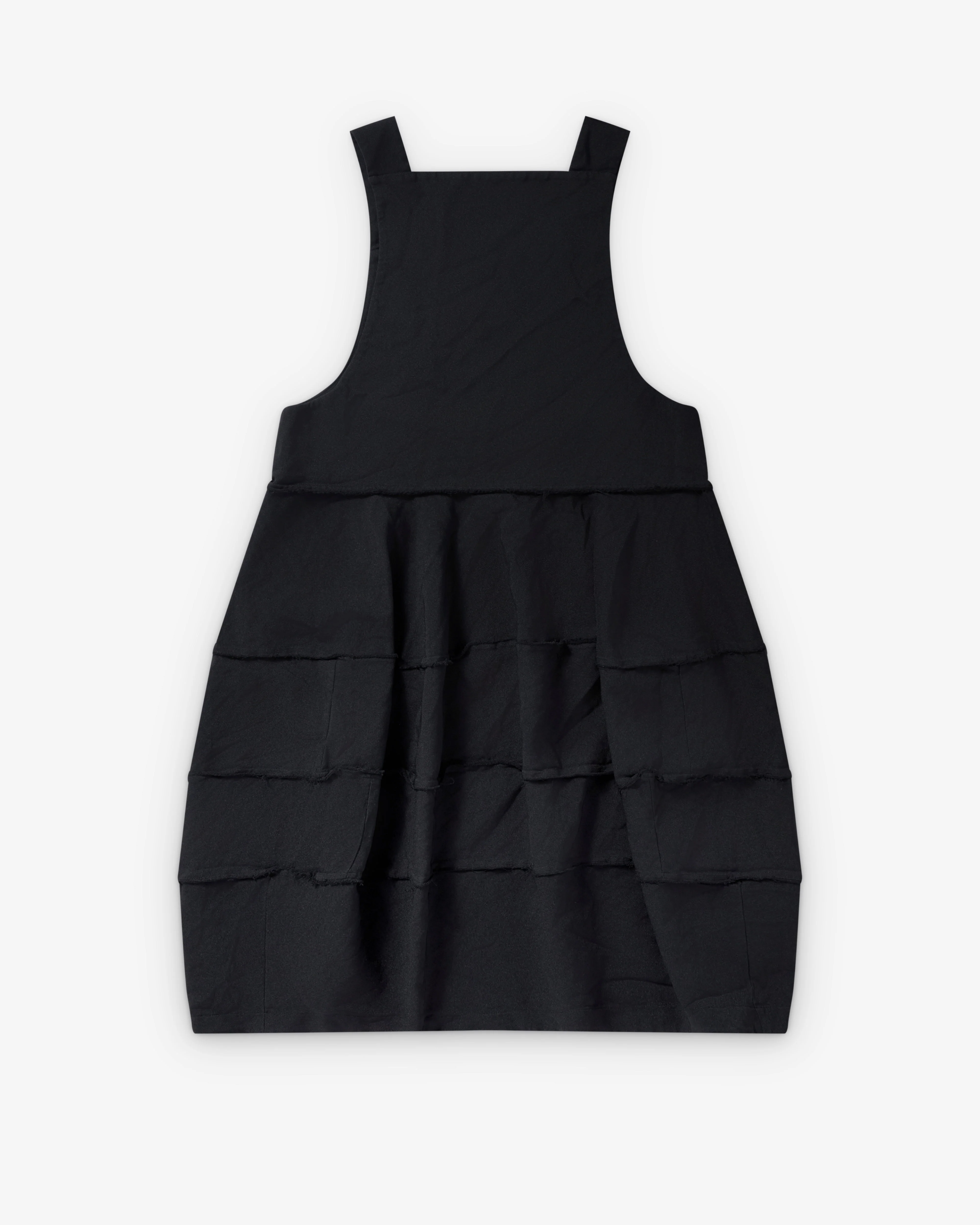 Black Comme des Garçons -  Pinafore Dress - (Black)