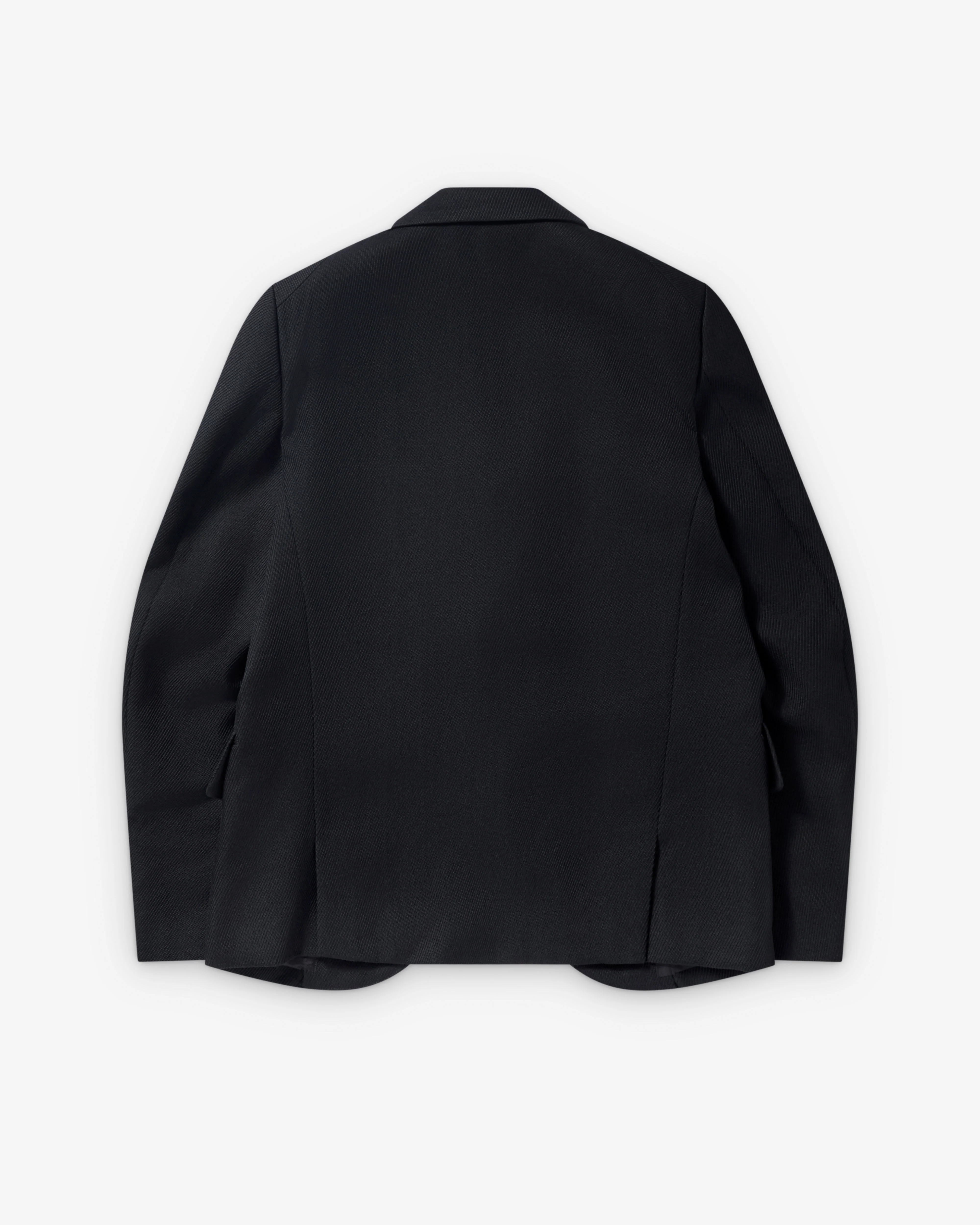 Black Comme des Garçons - Wool Kersey Blazer - (Black)