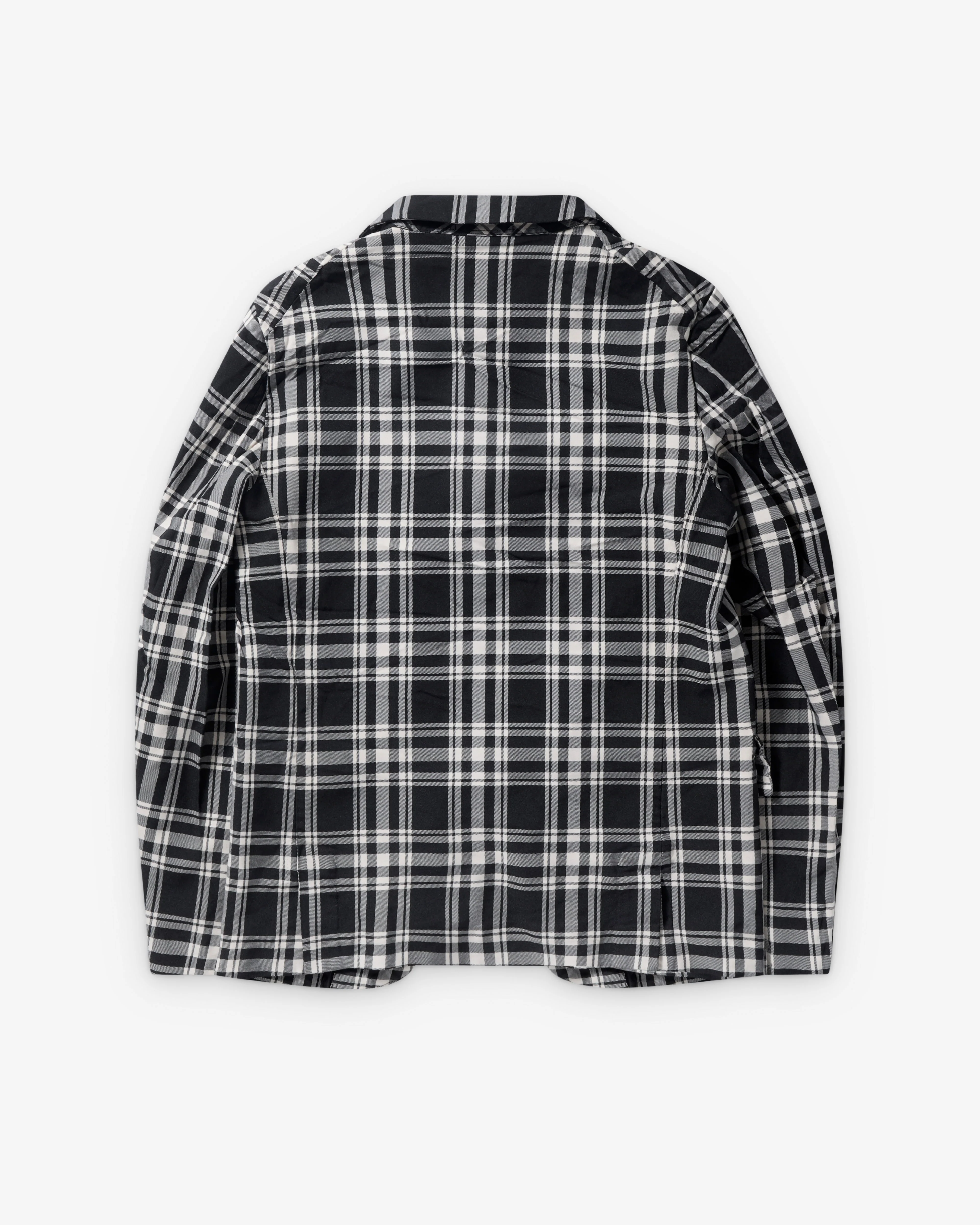 Black Comme des Garçons - Check Blazer - (Black/White)
