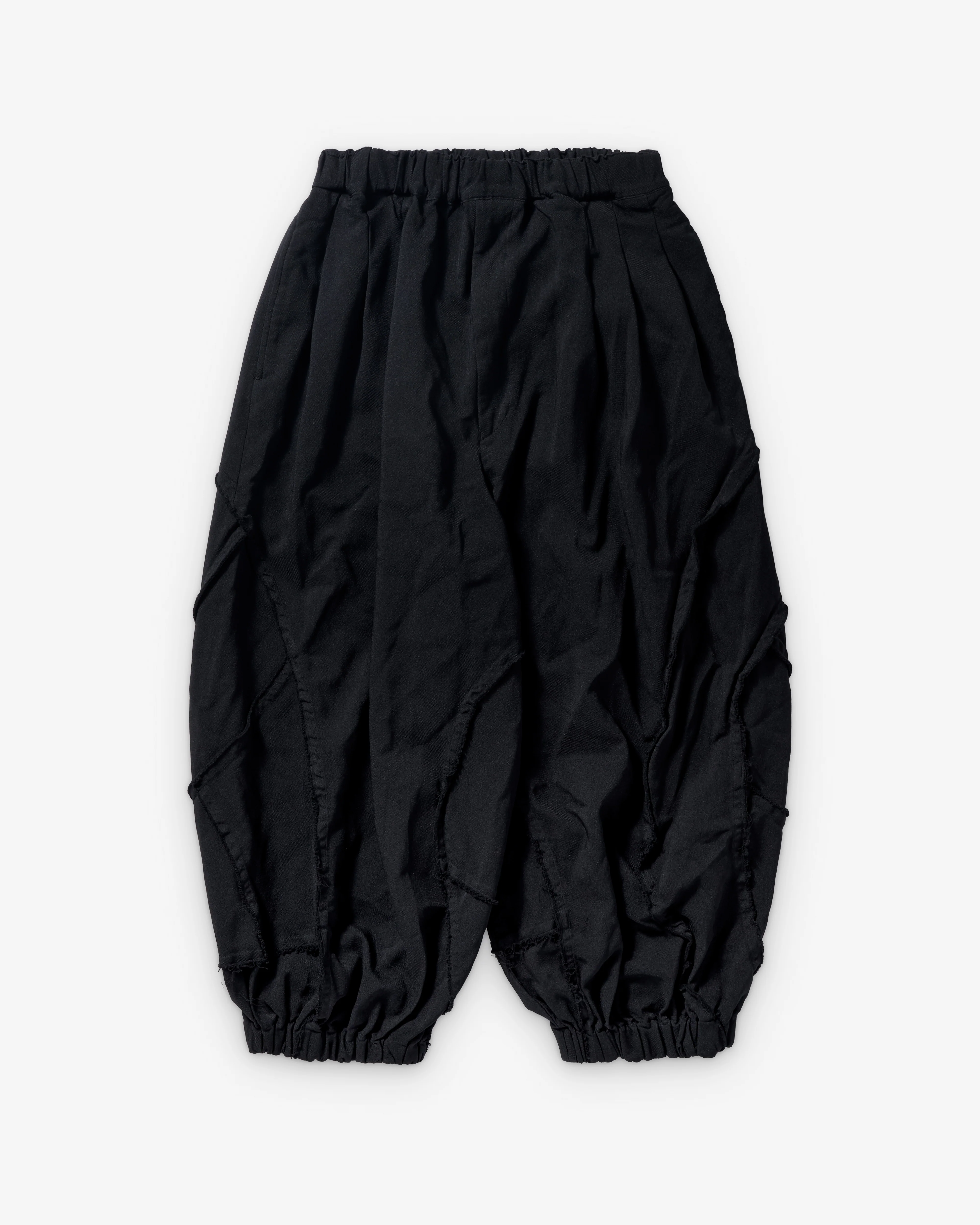 Black Comme des Garçons - Panelled Balloon Pants - (Black)