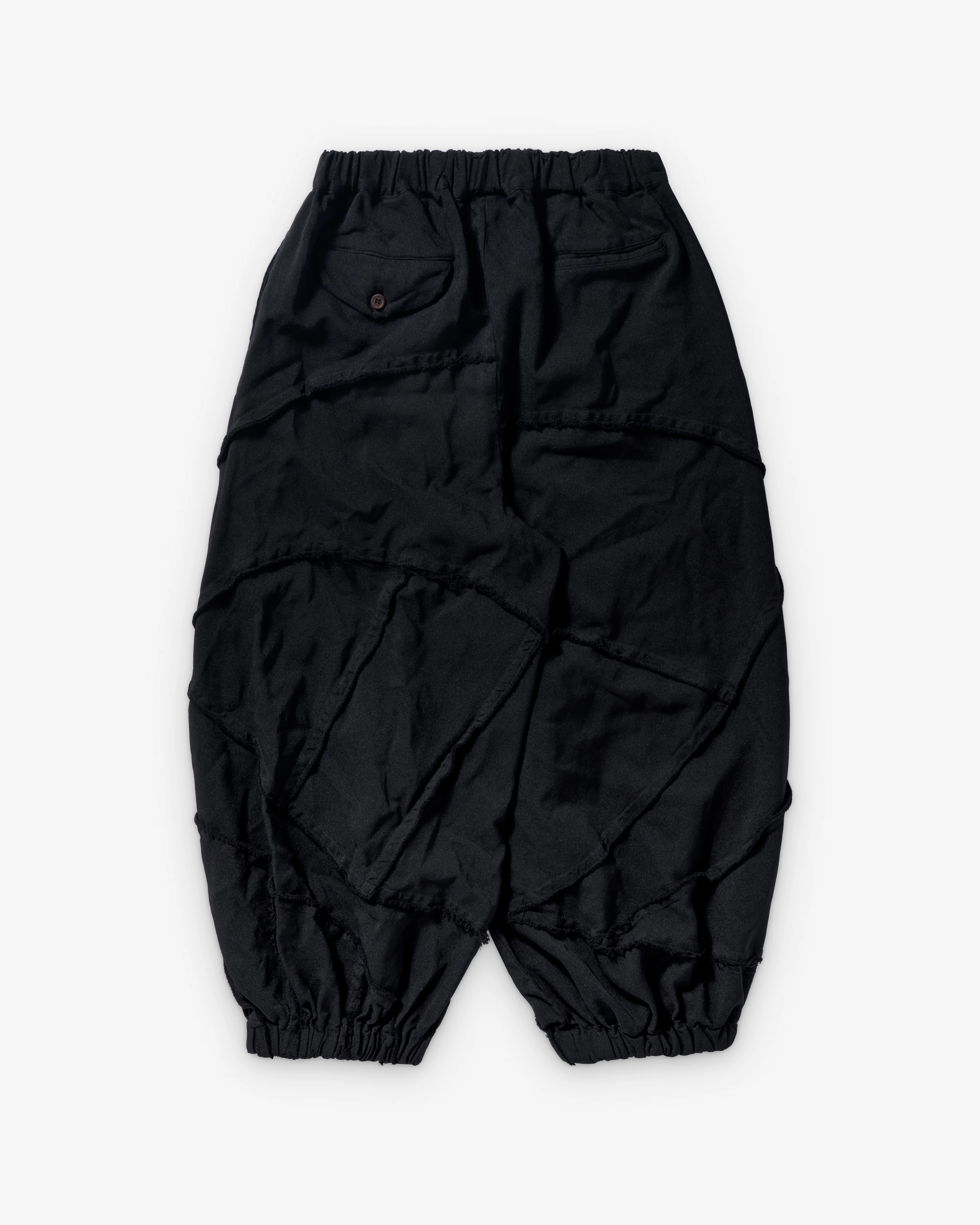 Black Comme des Garçons - Panelled Balloon Pants - (Black)