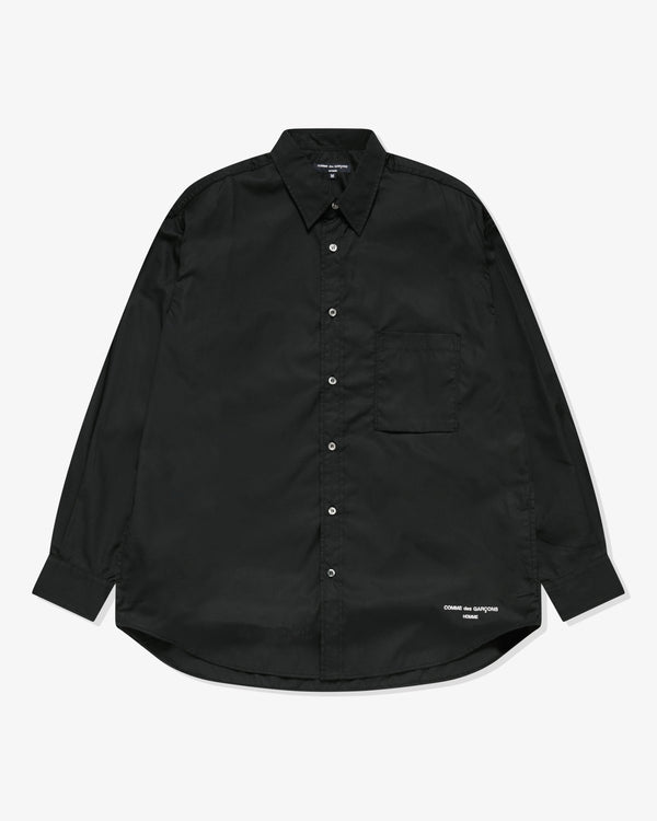 Comme des Garçons Homme - Men
s Logo Shirt - (Black/White)