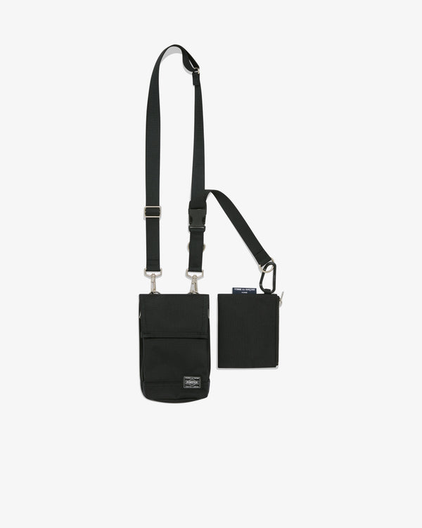 Comme des Garçons Homme - Porter Yoshida 
Co. Mini Shoulder Bag - (Black)