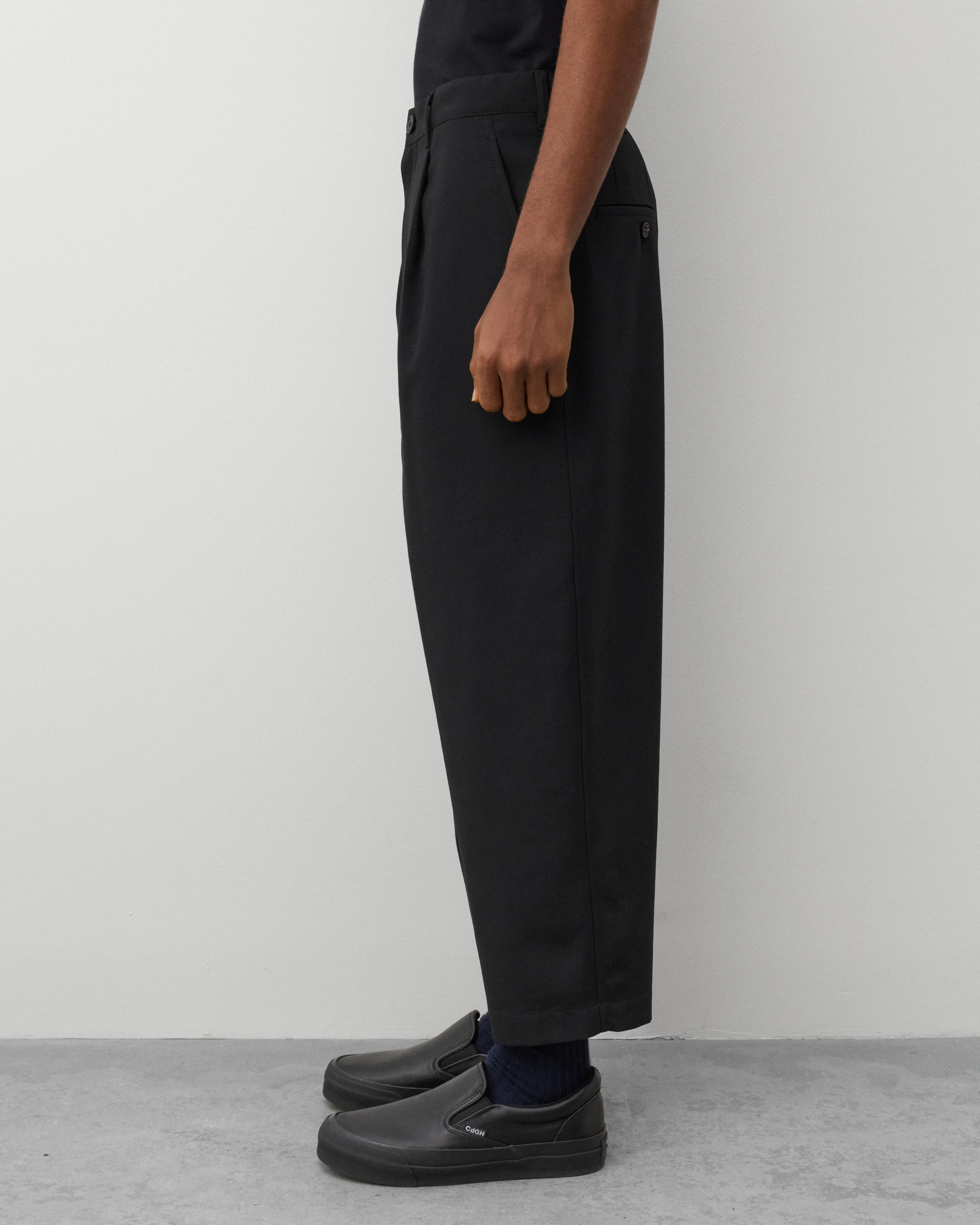 CDG Homme - Men's Wool Trousers - (Black)