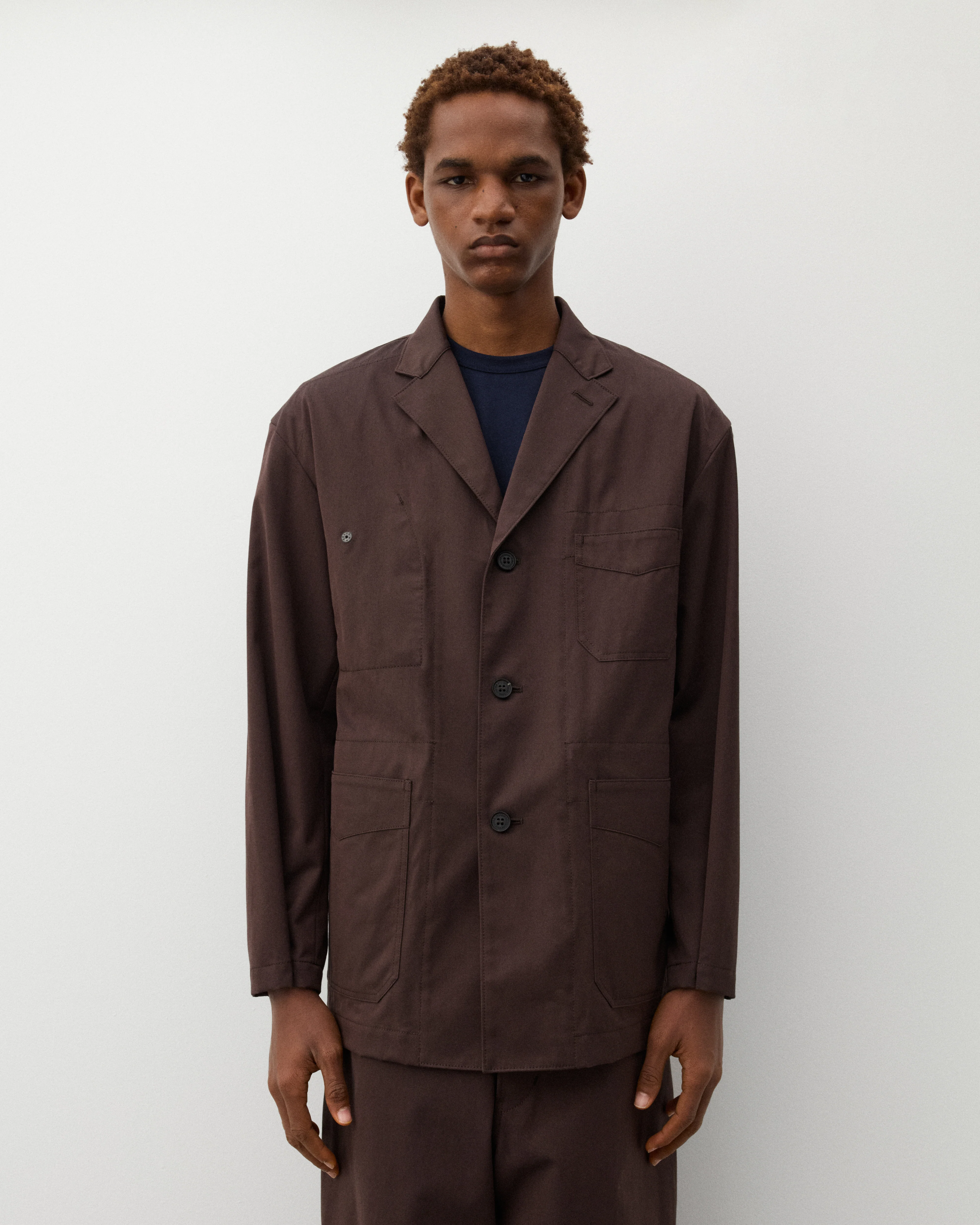 CDG Homme - Men's Utility Jacket - (Brown)