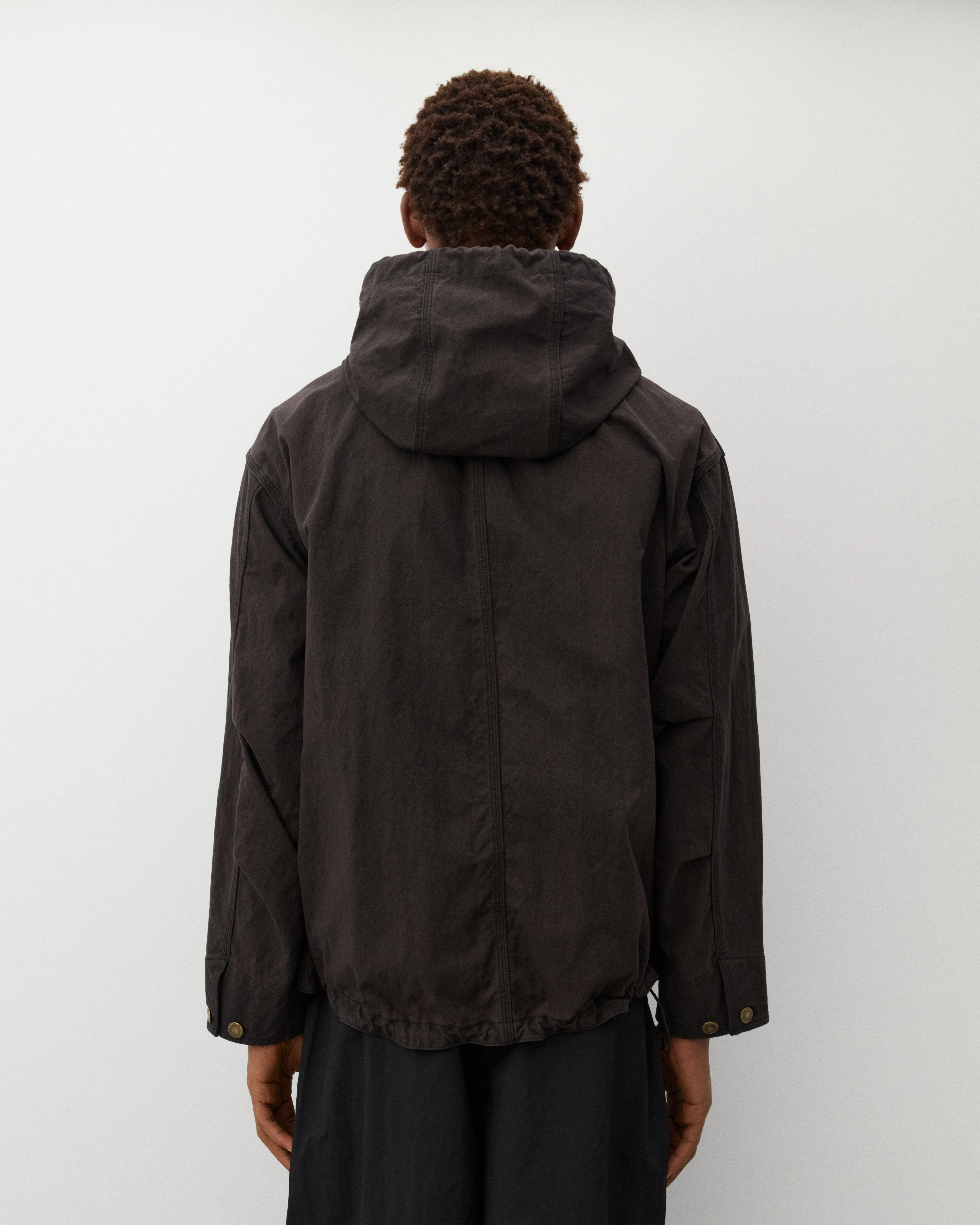 CDG Homme - Men's Hooded Workwear Jacket - (Brown)