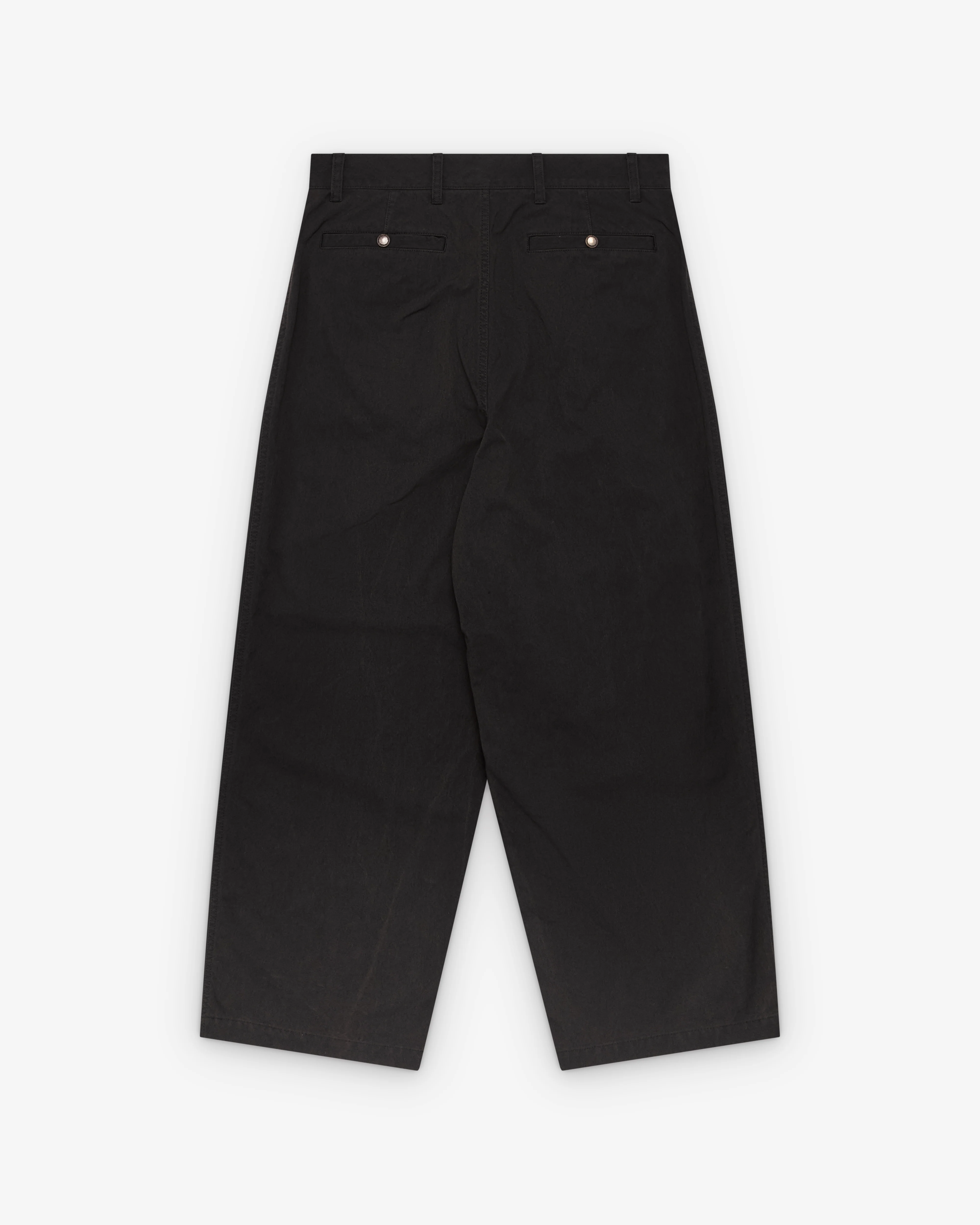 CDG Homme - Men's Dual Pleated Trousers - (Brown)