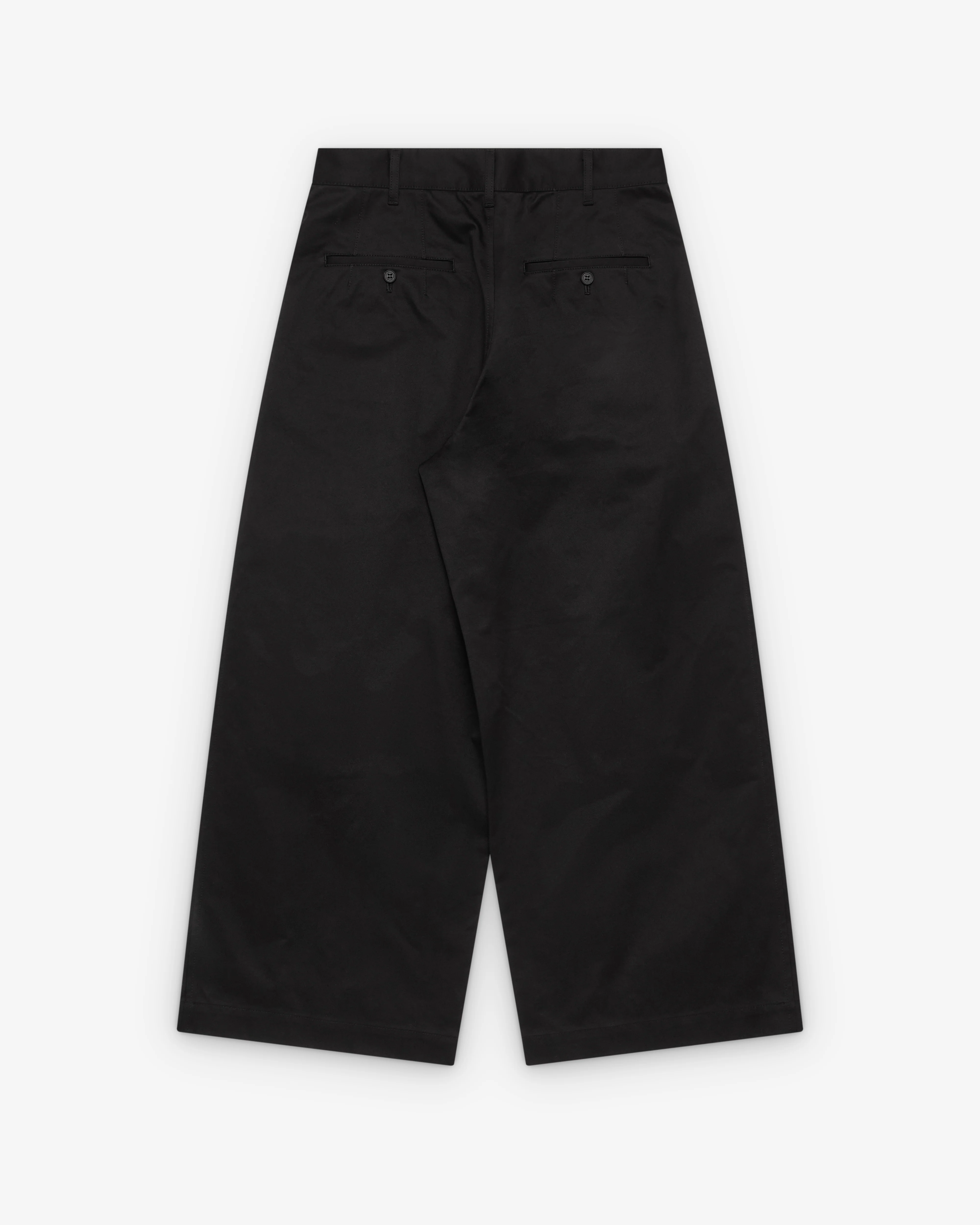 CDG Homme - Men's Double Pleated Trousers - (Black)