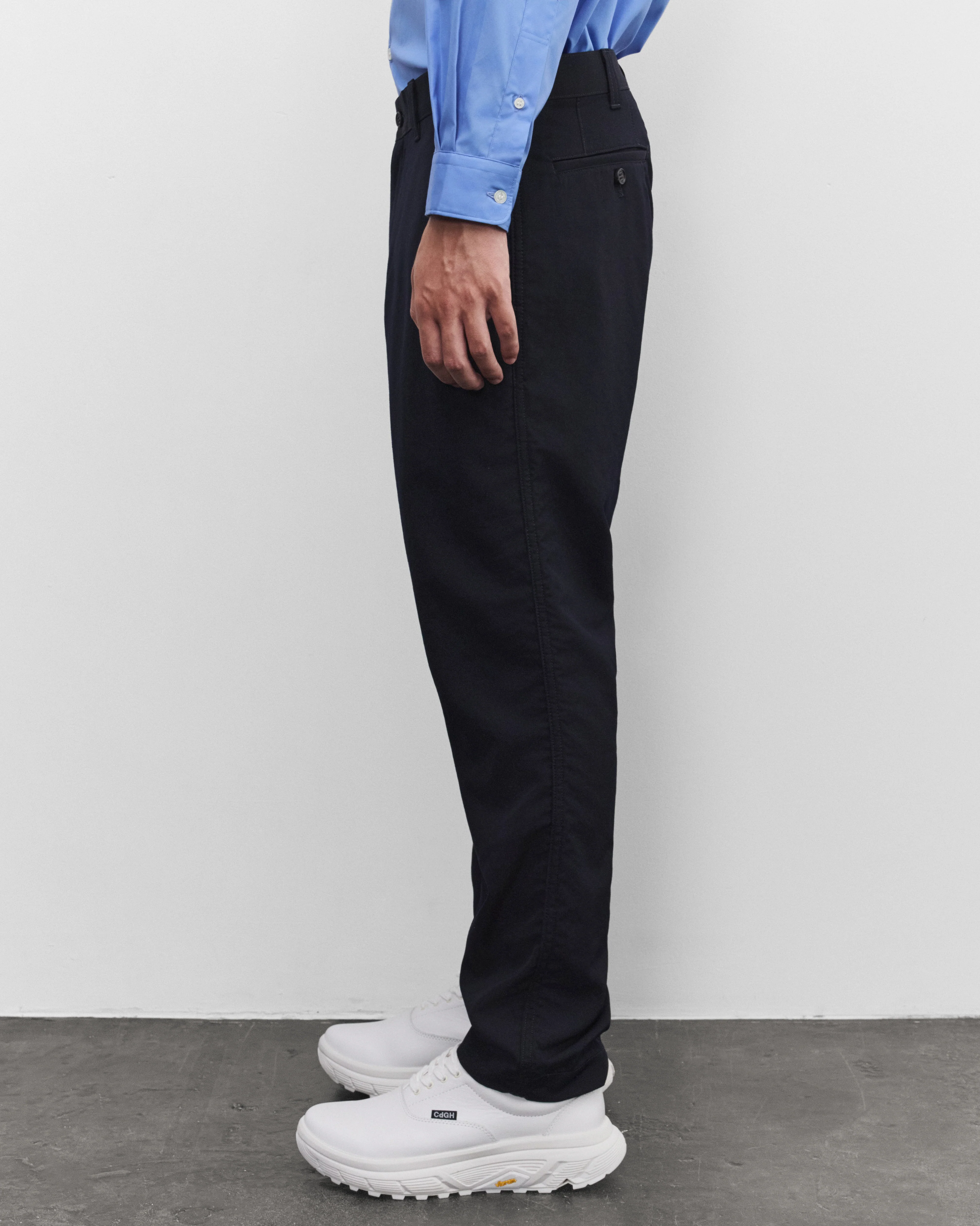 CDG Homme - Men's Tapered Trousers - (Navy)