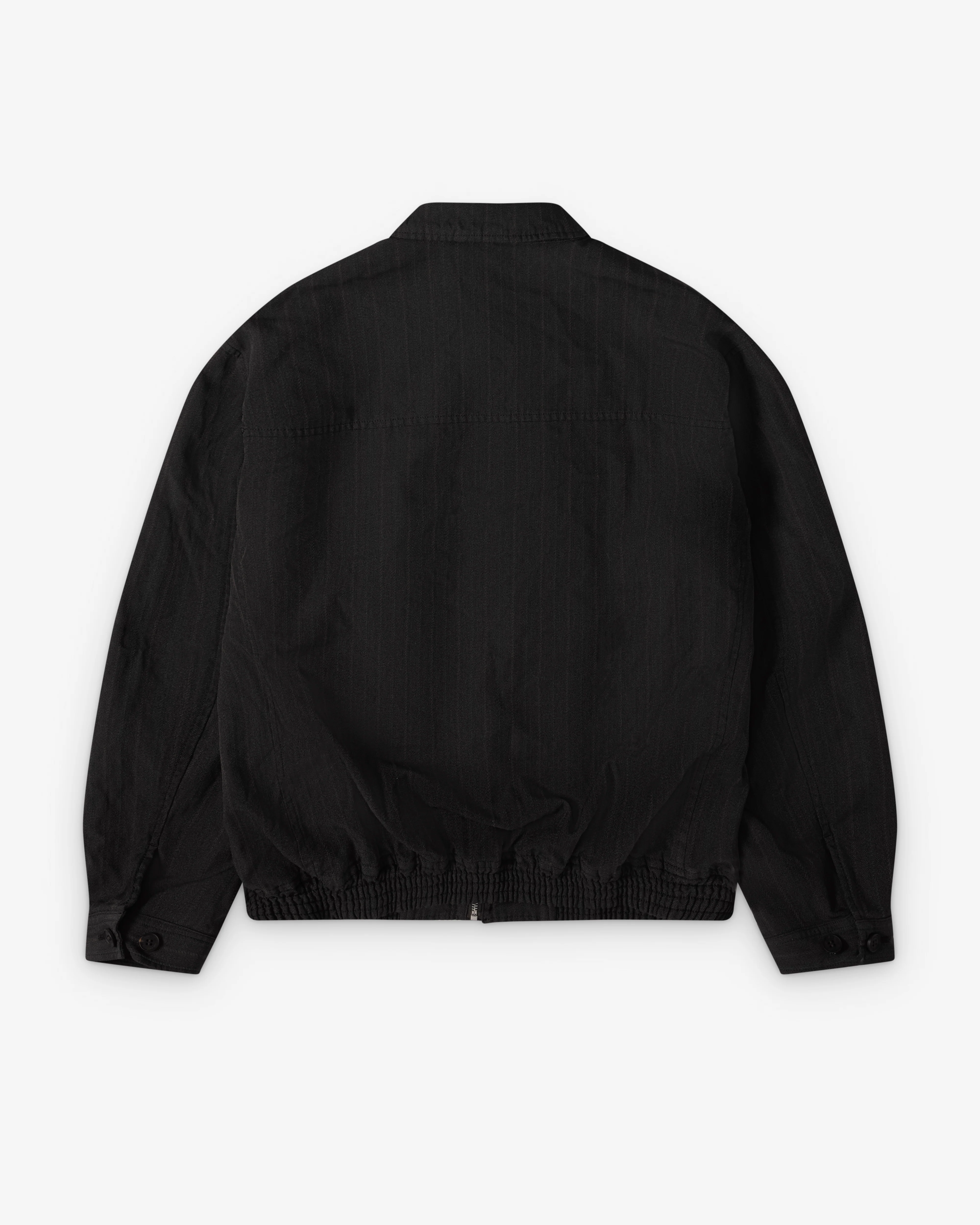 CDG Homme - Men's Herringbone Harrington Jacket - (Dark Brown)