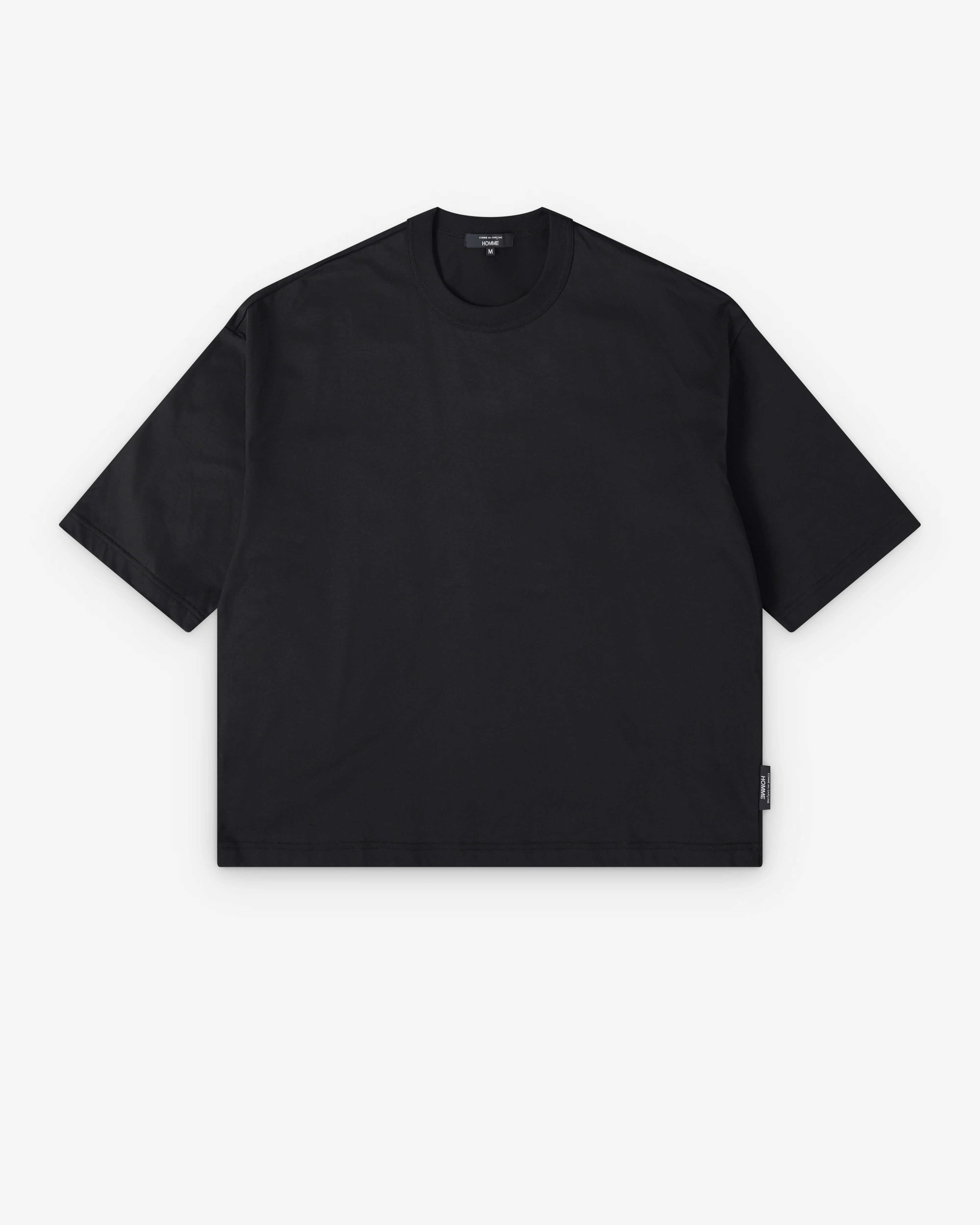 CDG Homme - Men's Boxy T-Shirt - (Black)
