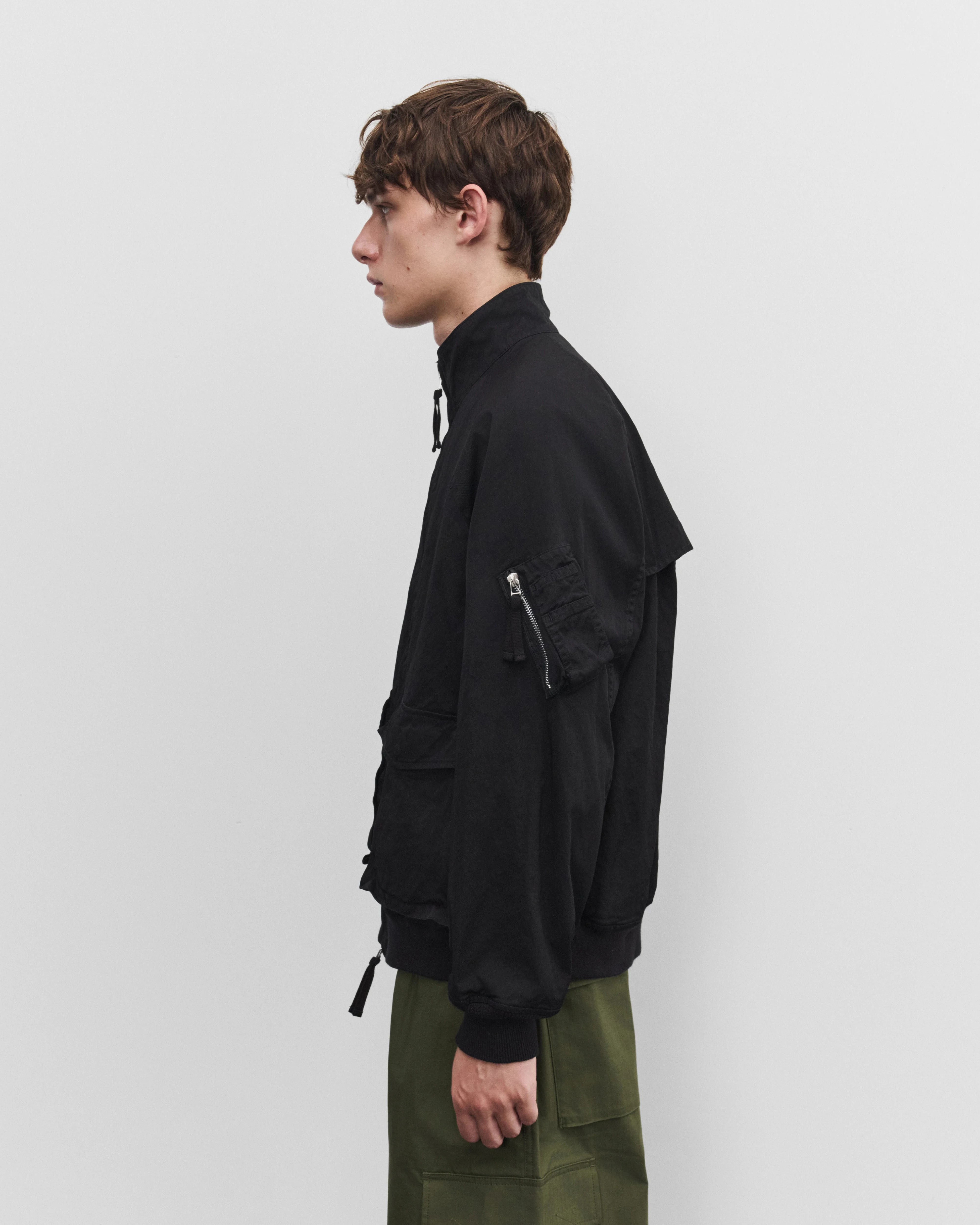 CDG Homme - Men's Utility Bomber Jacket - (Black)