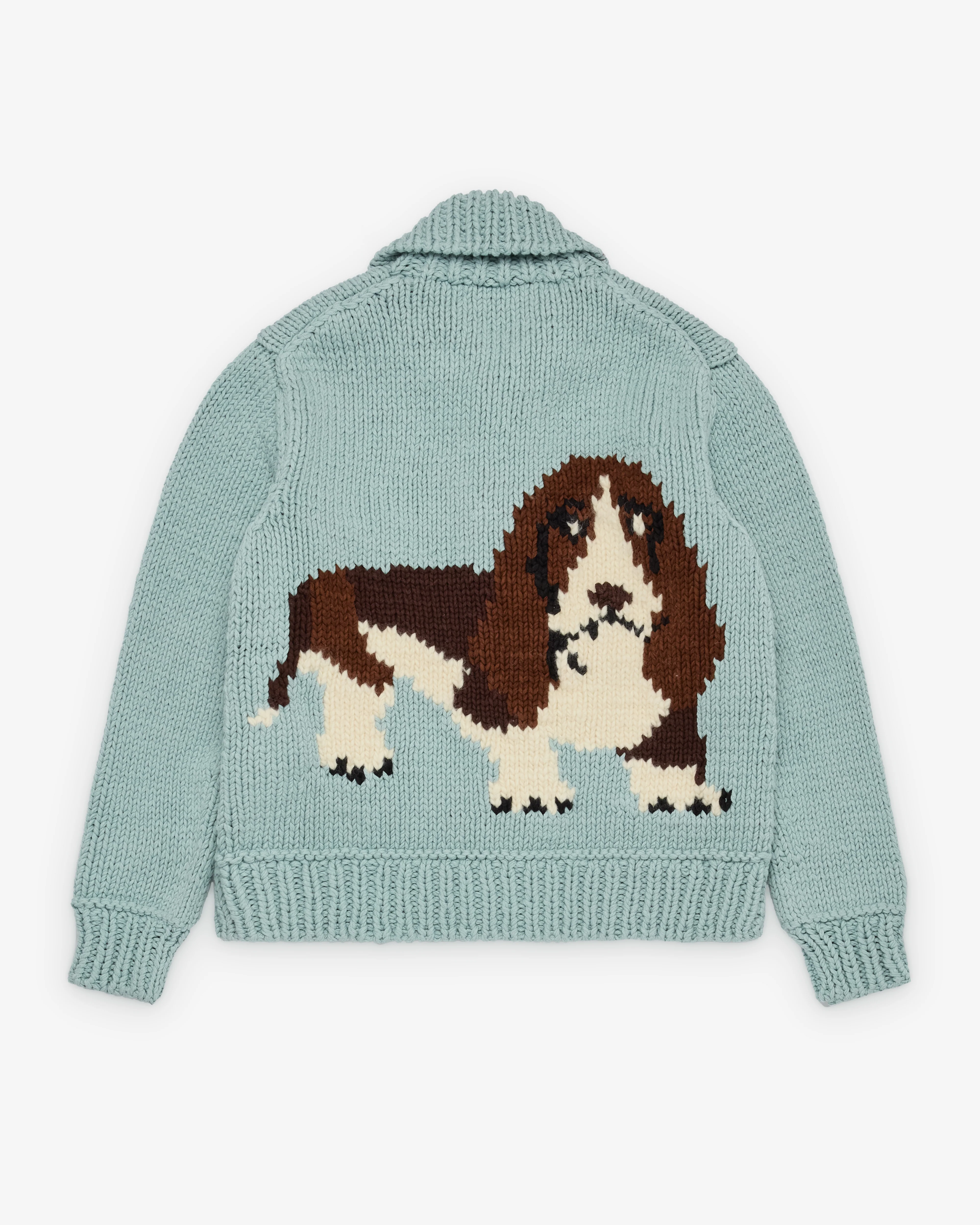 Junya Watanabe Man - Men's Dog Cardigan - (Sax Blue)