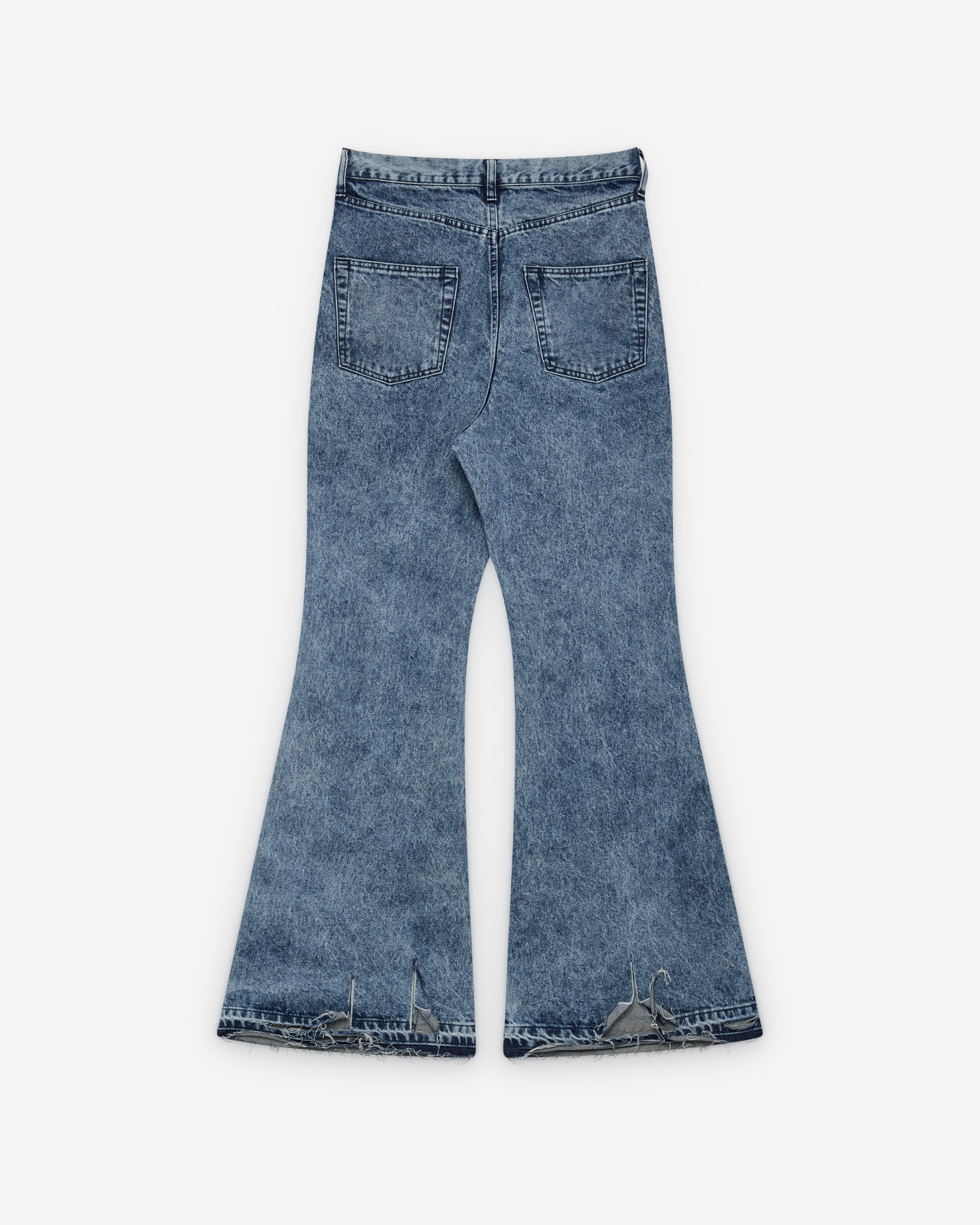 Junya Watanabe Man - Men's Flared Bootcut Jeans - (Indigo)