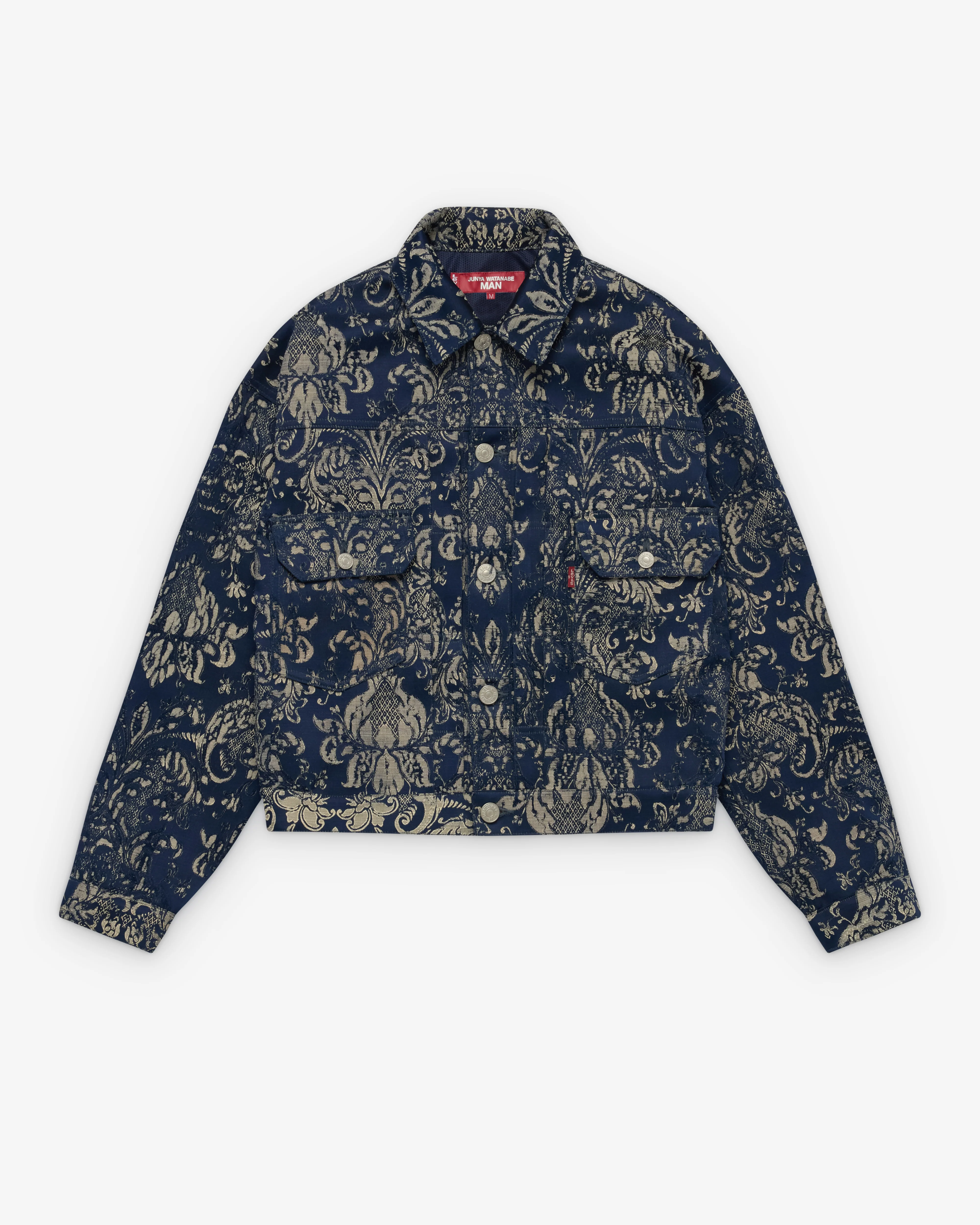Junya Watanabe Man - Men's Levi's Jacquard Jacket - (Navy/Beige)
