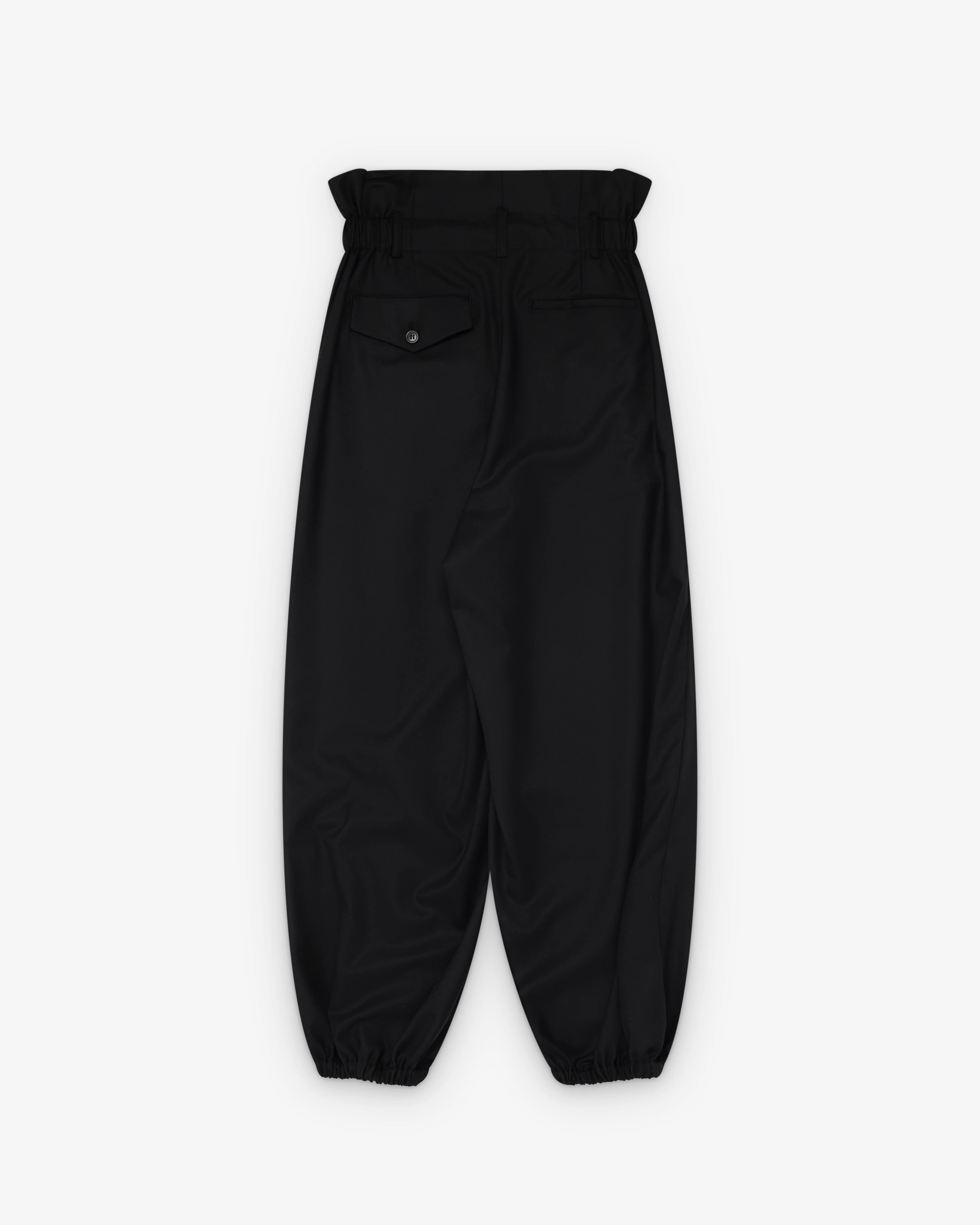 Noir Kei Ninomiya - Women's High Waist Pleated Trousers - (Black)