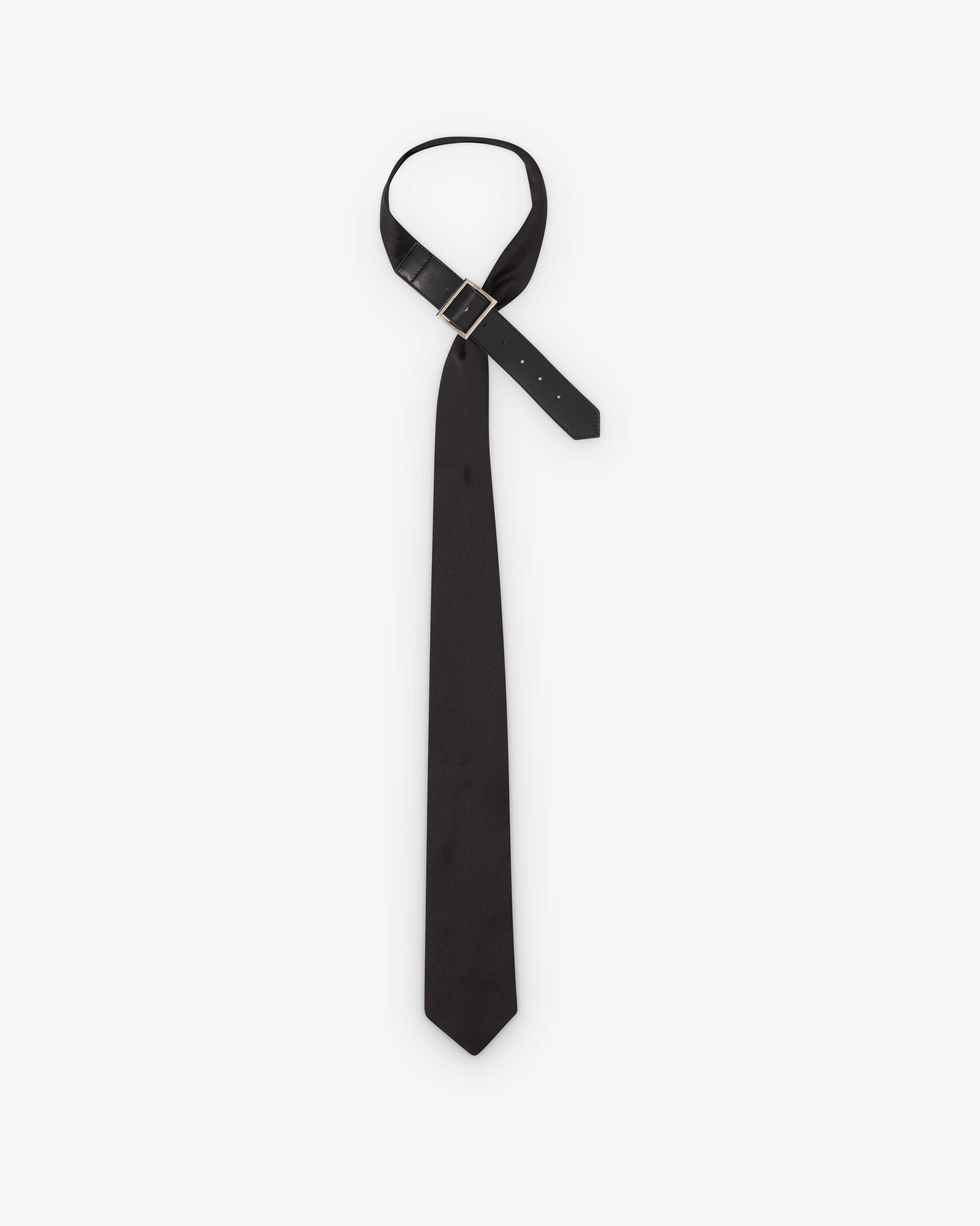 DSM Kei Ninomiya - Men's Black Strap Tie - (Black)