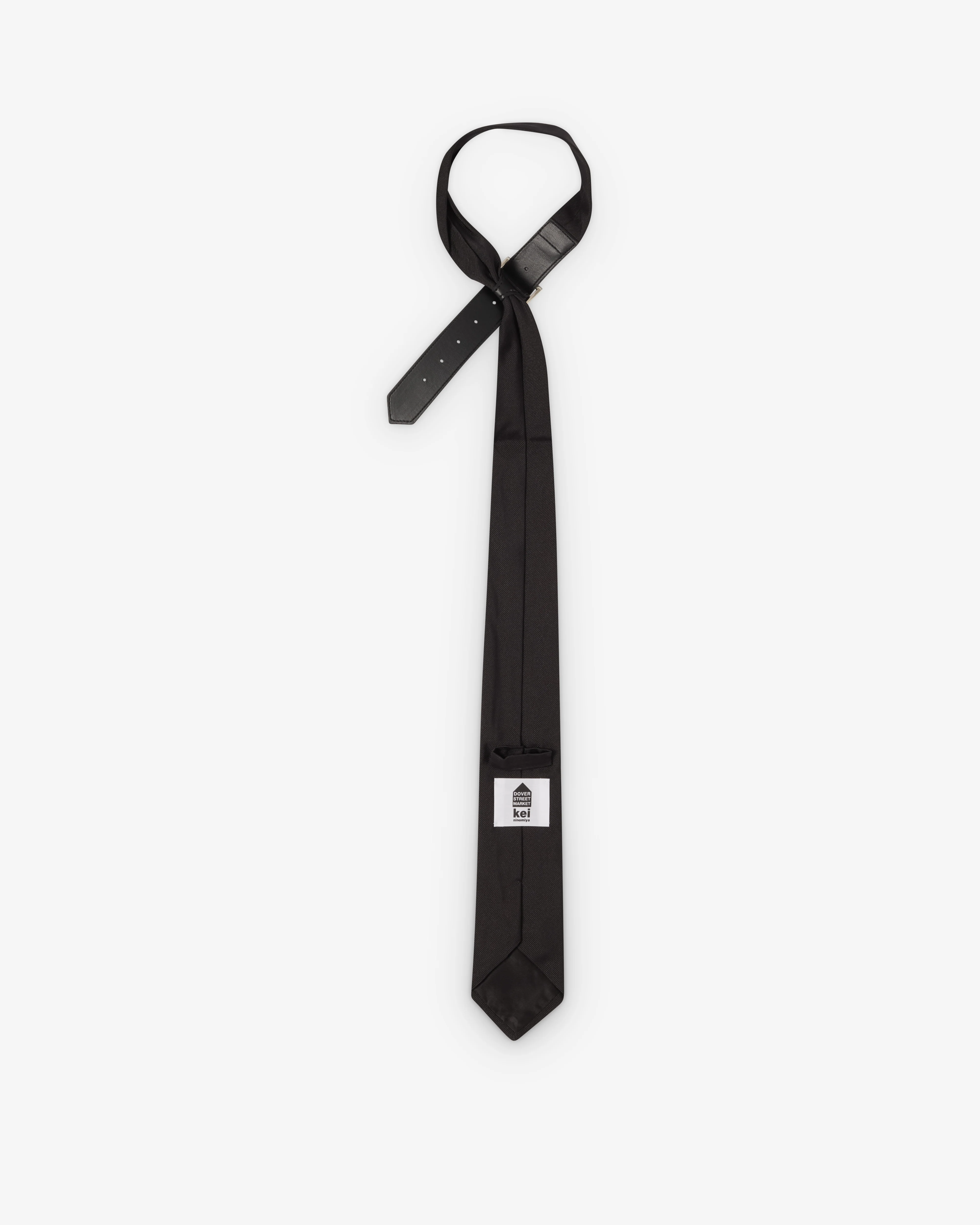 DSM Kei Ninomiya - Men's Black Strap Tie - (Black)