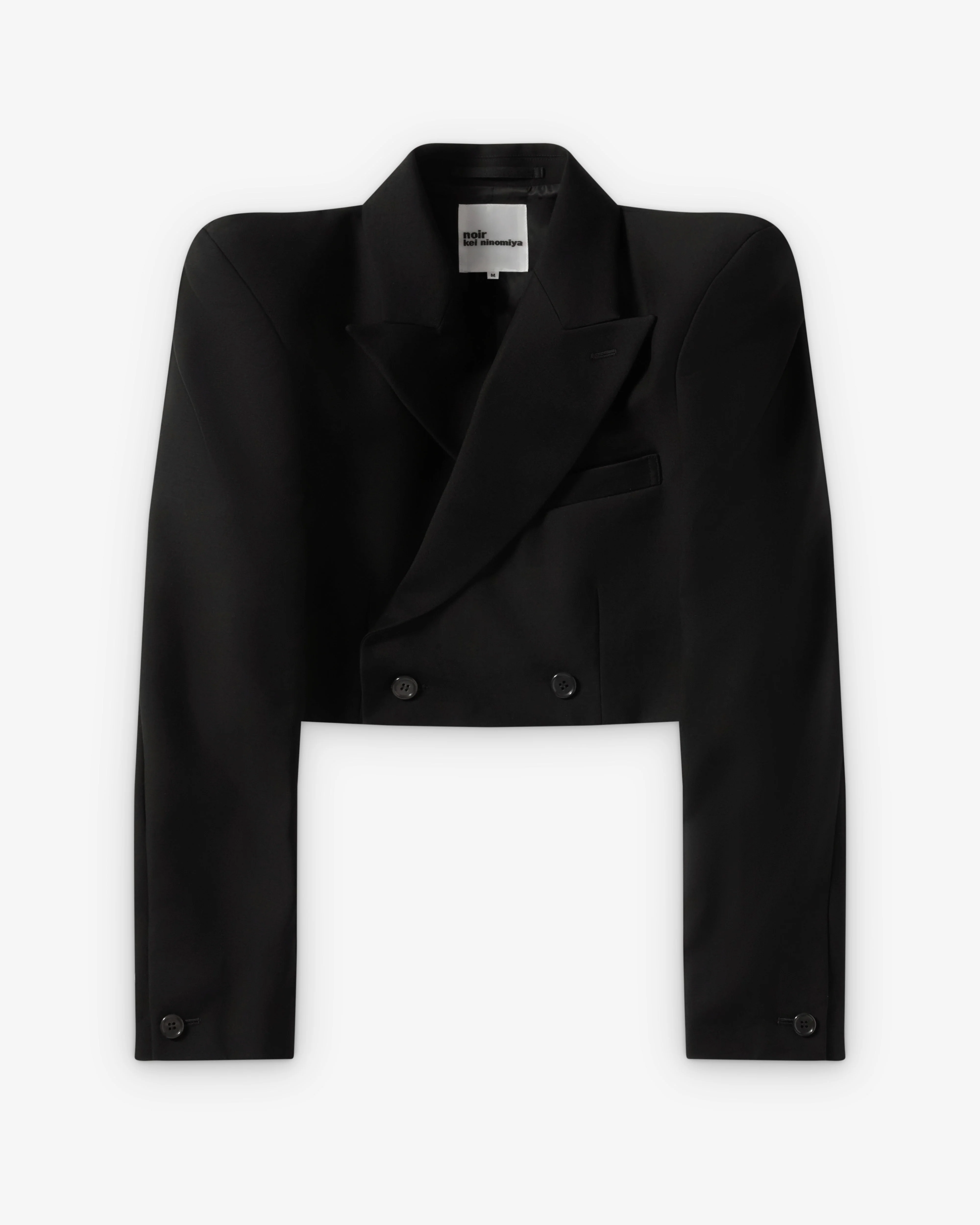 Noir Kei Ninomiya - Women's Cropped Blazer - (Black)