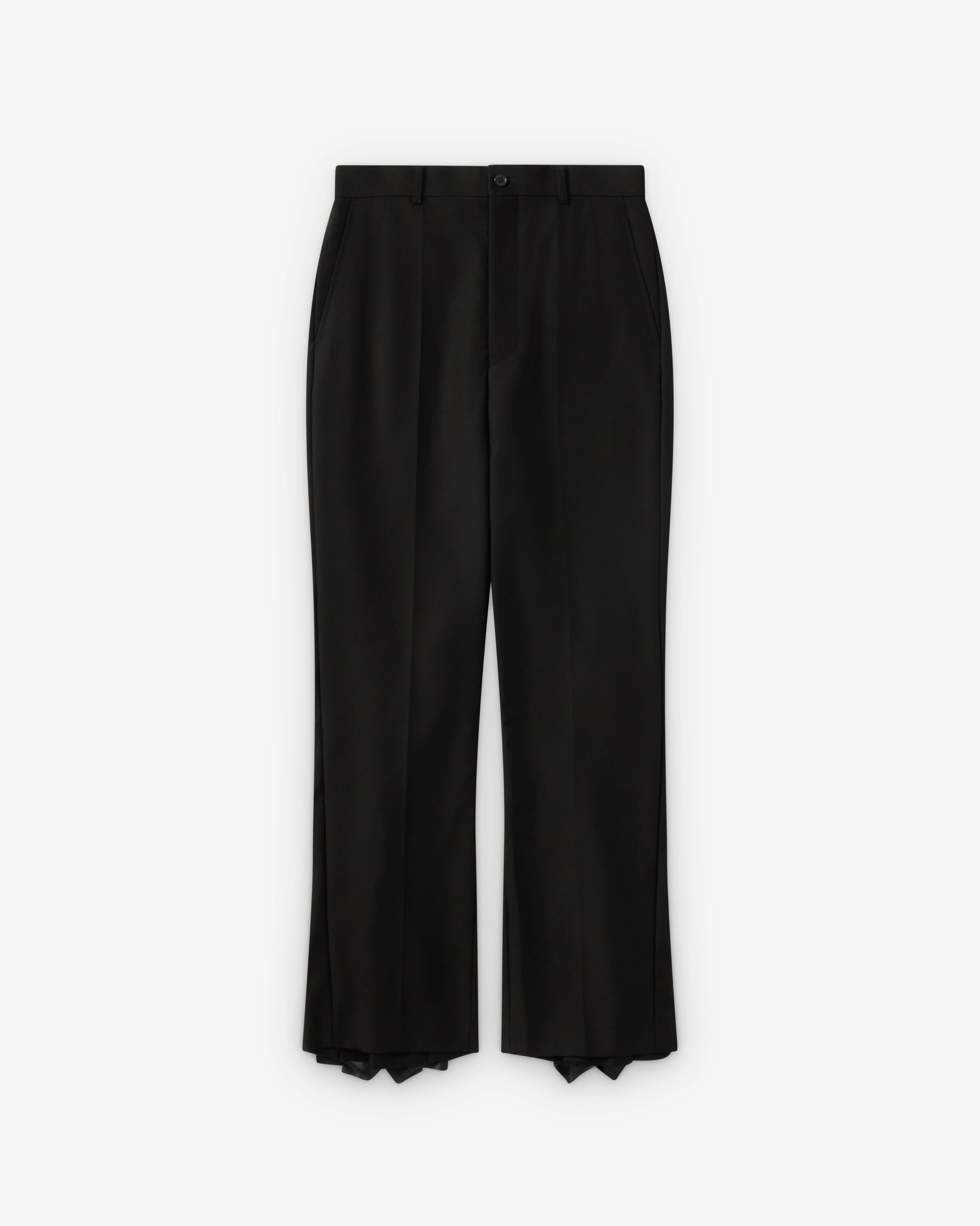 Noir Kei Ninomiya - Women's Zip Ruffle Trousers - (Black)
