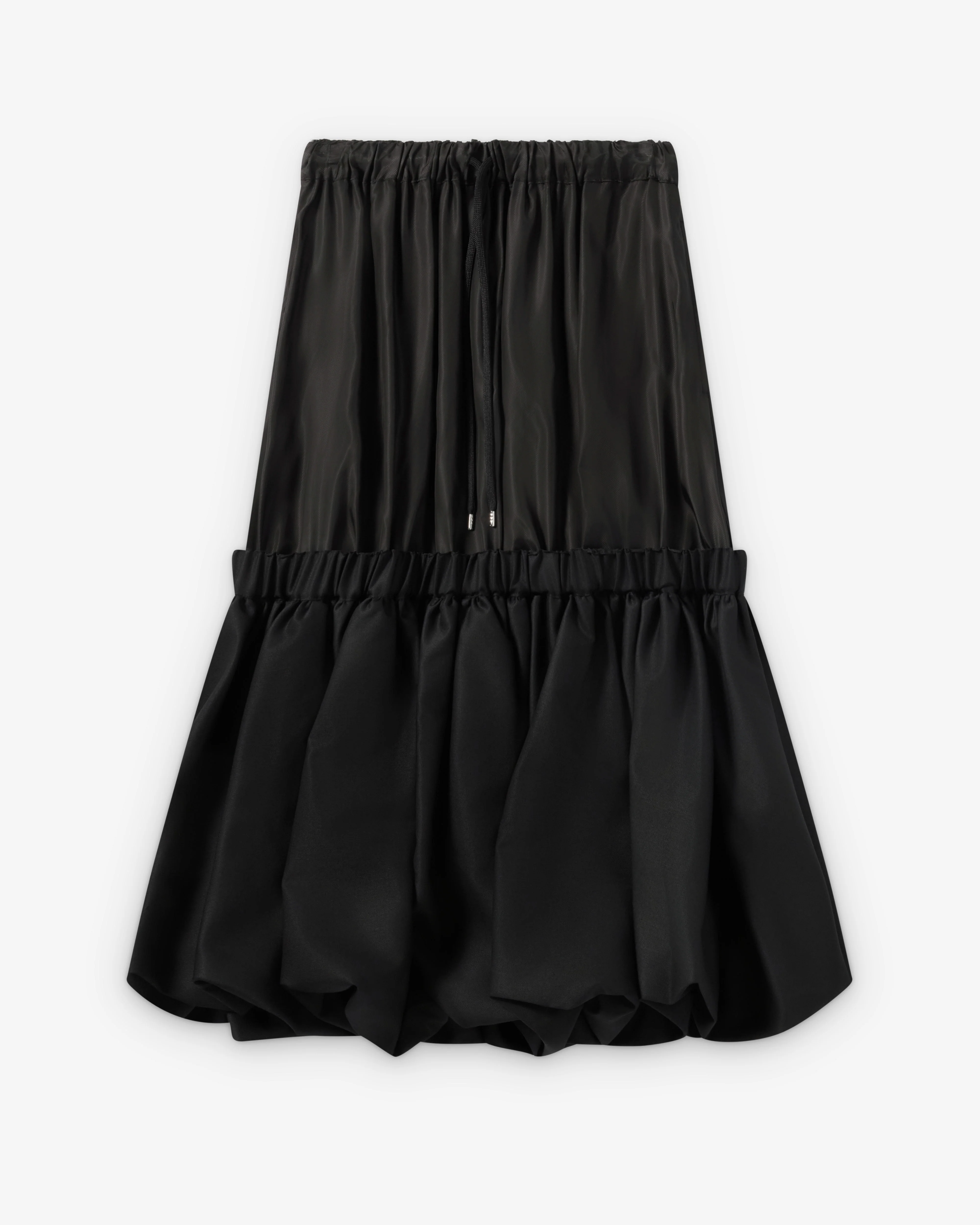 Noir Kei Ninomiya - Women's Two Tier Skirt - (Black)