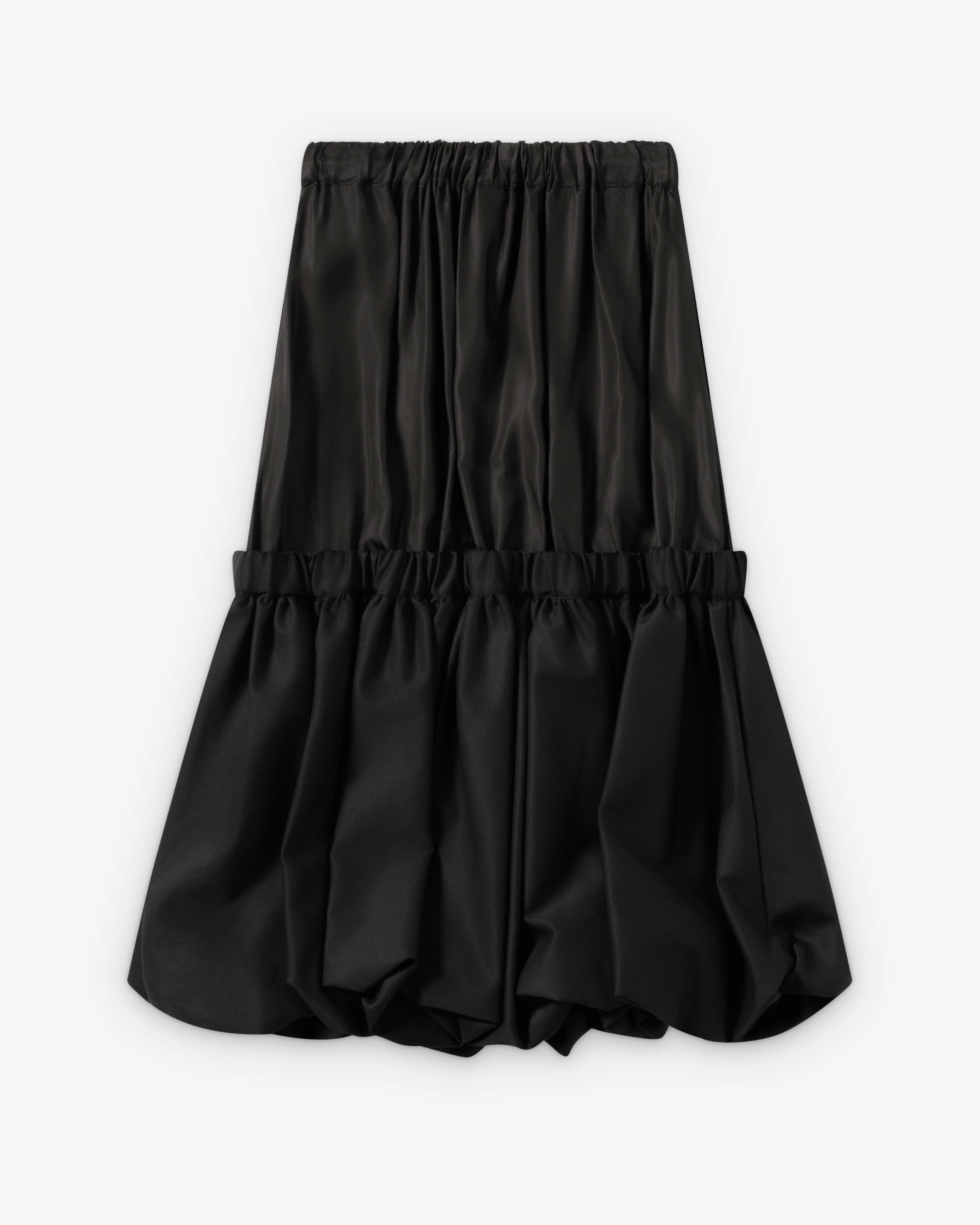 Noir Kei Ninomiya - Women's Two Tier Skirt - (Black)