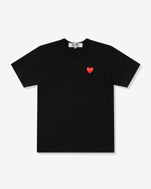 Play Comme des Garçons - Red T-Shirt - (Black)