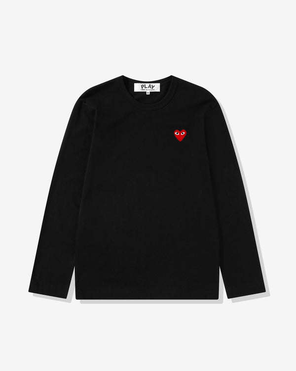 Play Comme des Garçons - Red T-Shirt - (Black)