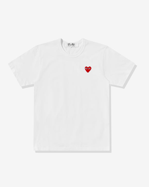 Play - Red T-Shirt - (White)