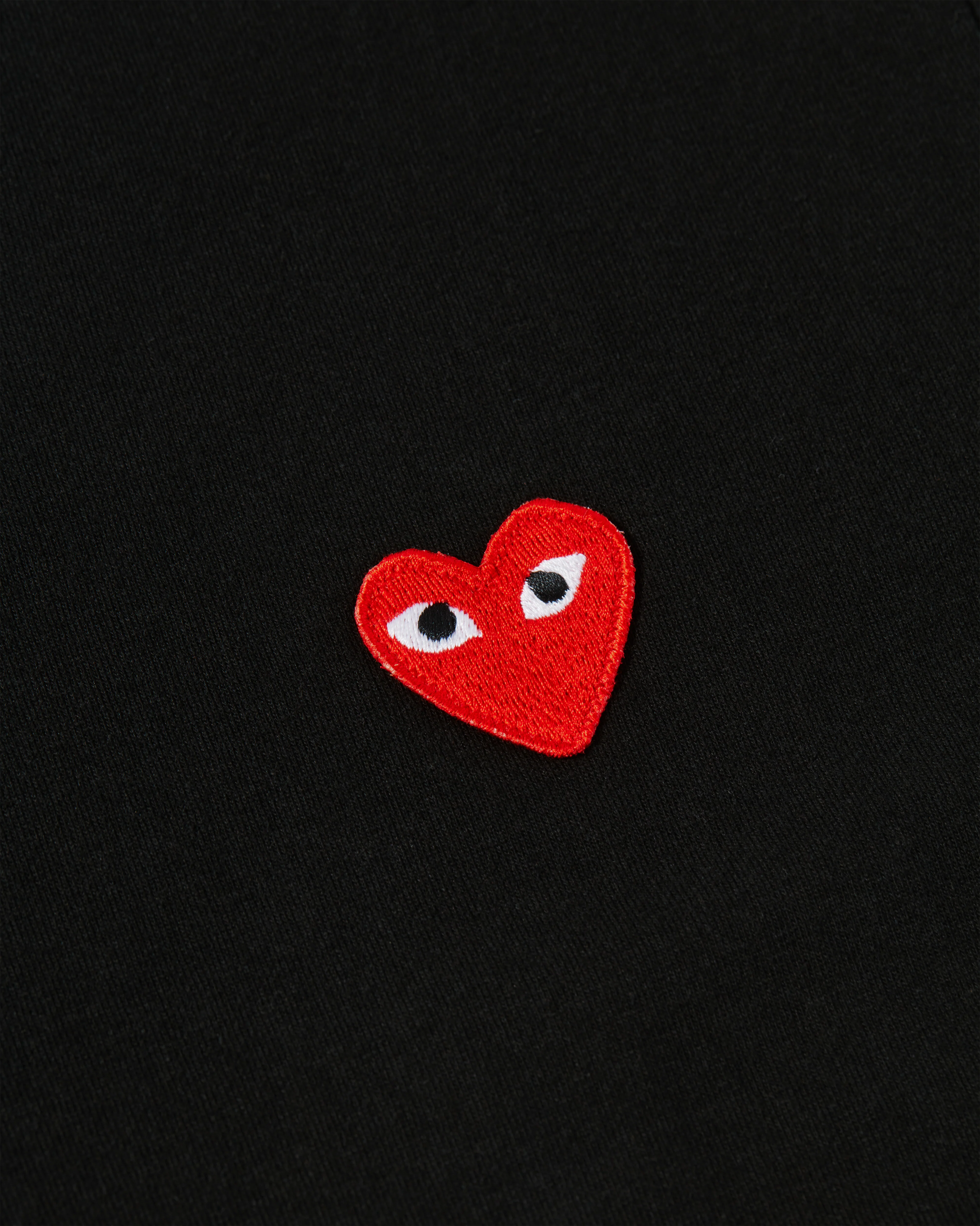 Play Comme des Garçons - Red T-Shirt - (Black)