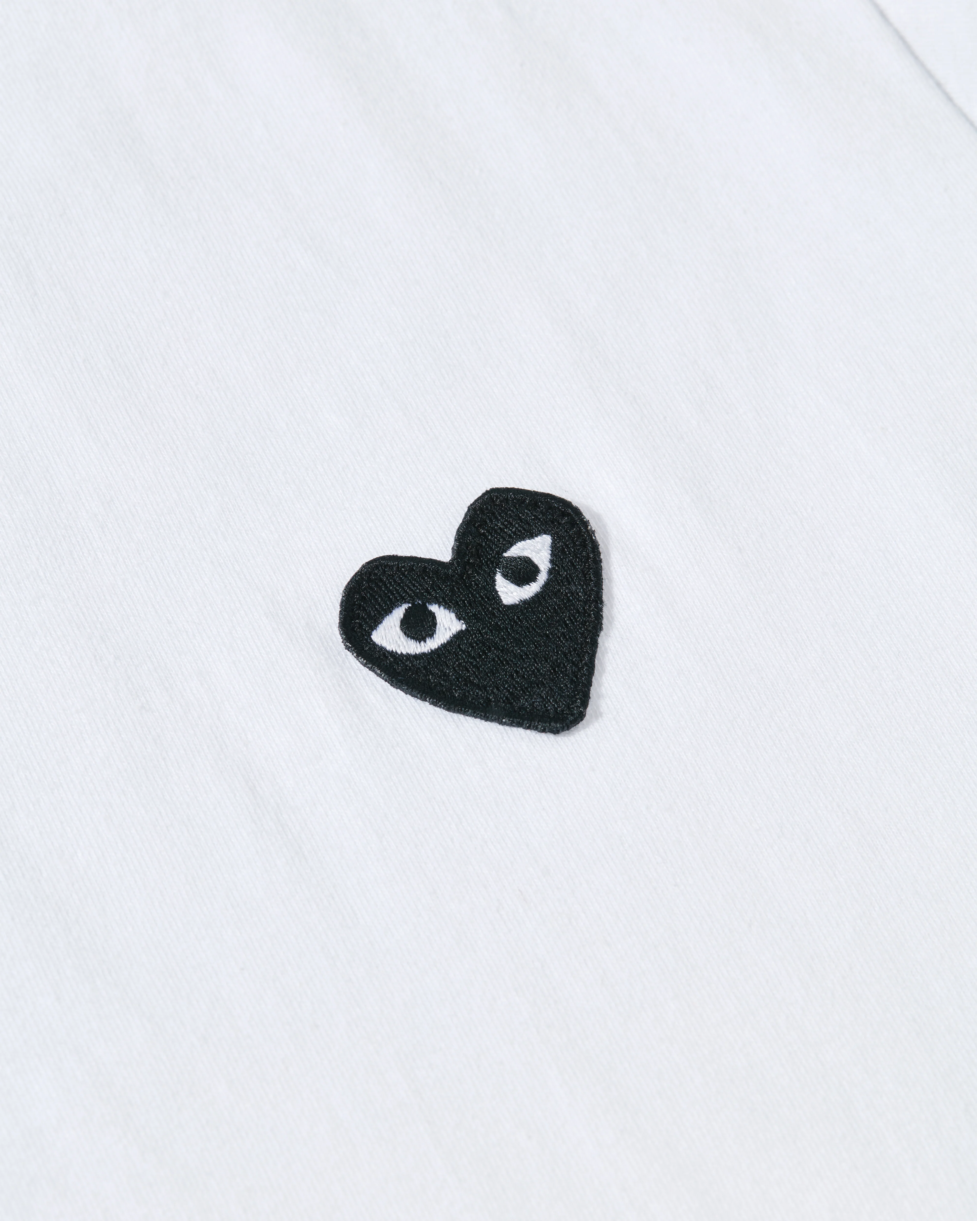 Play Comme des Garçons - Black T-Shirt - (White)